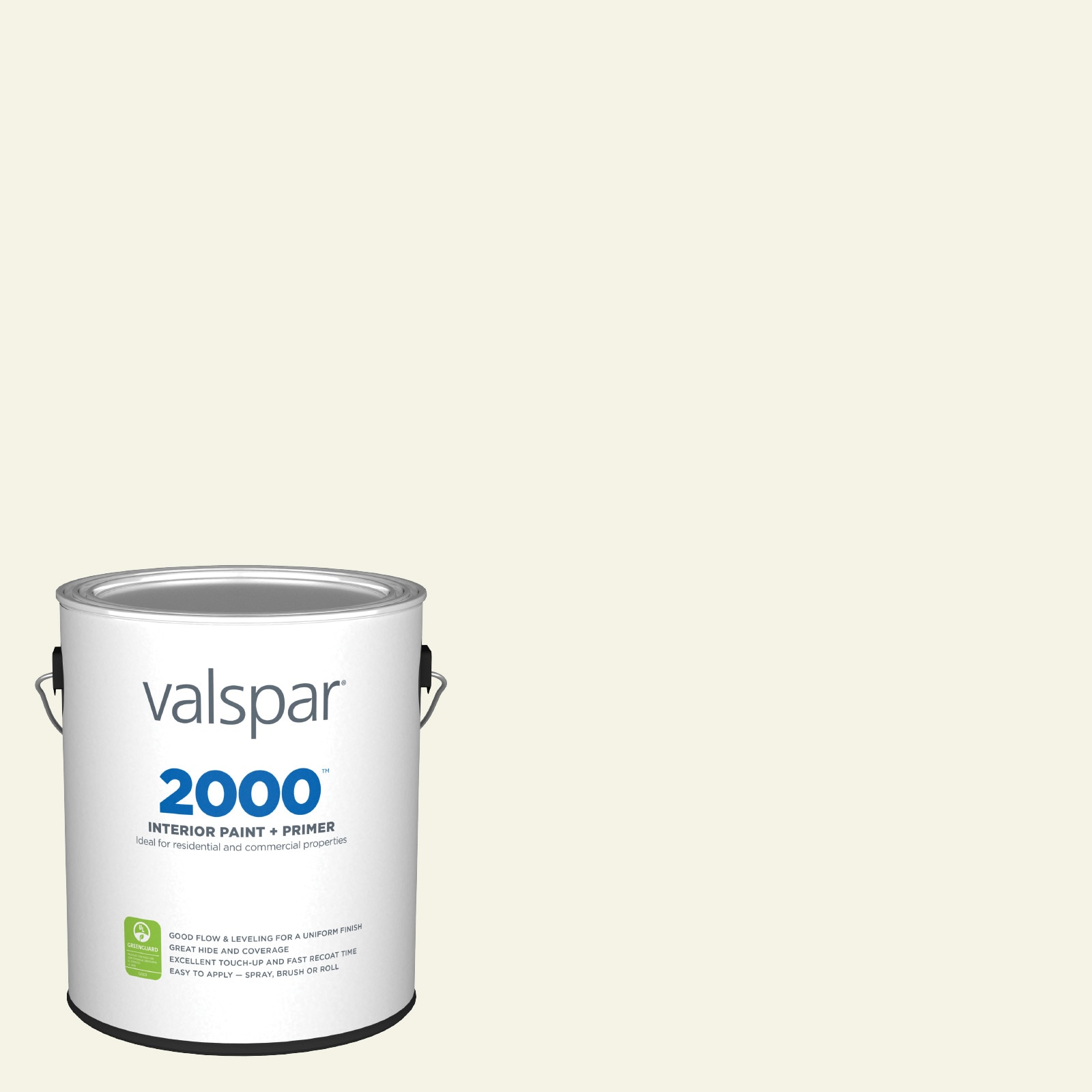 Valspar 7003-23-26725 2000 Flat Lemon Edge 7003-23 Latex Interior Paint Paint + Primer ( 1-gallon )