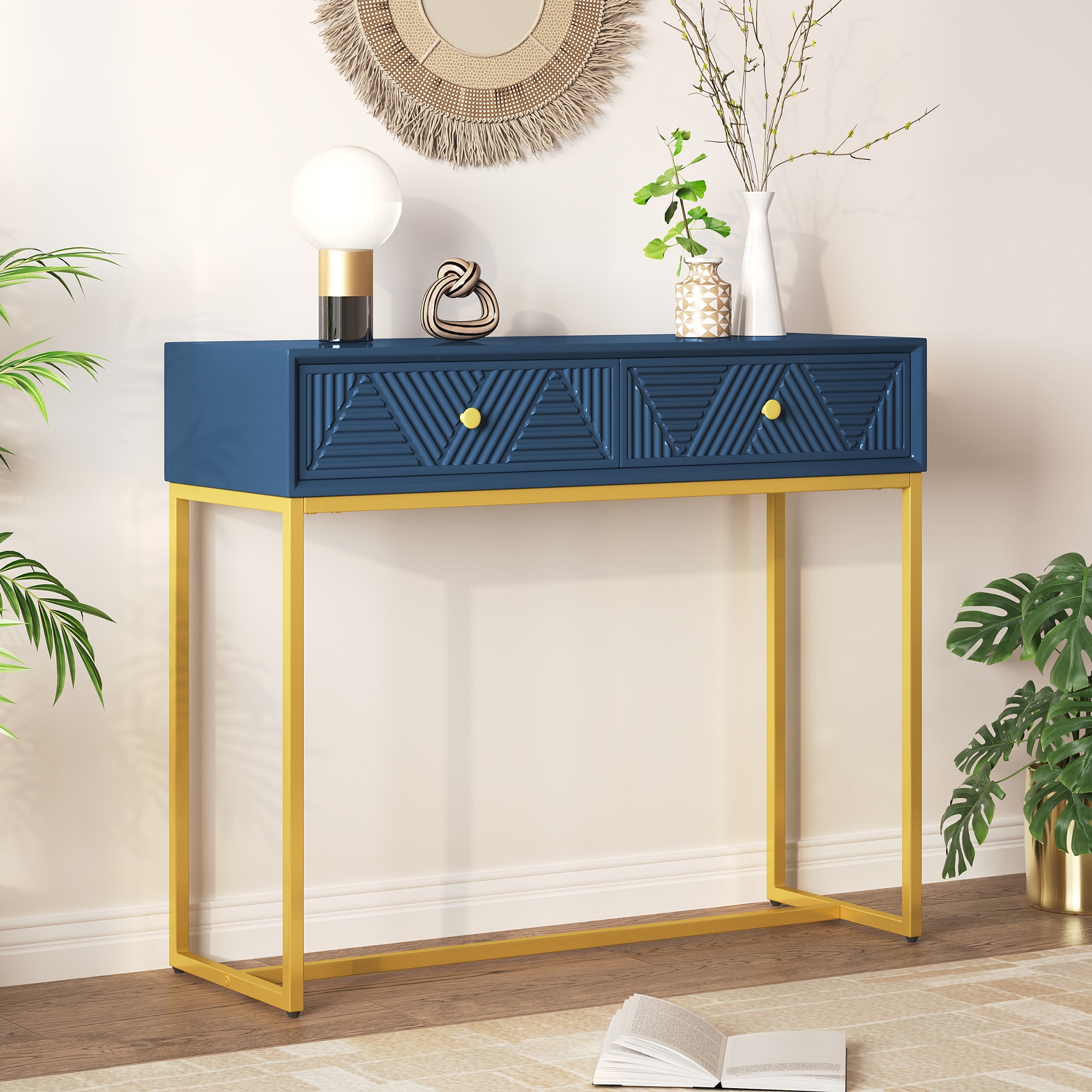 SINOFURN SYA330150BL Console-Sofa-Tables - View #2