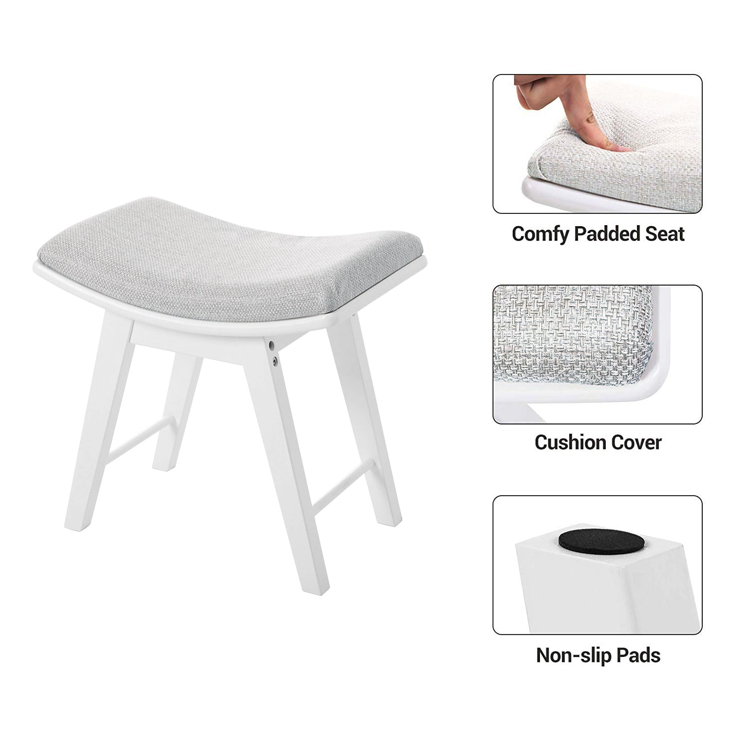 VEIKOUS DZ003 Vanity-Stools - View #4