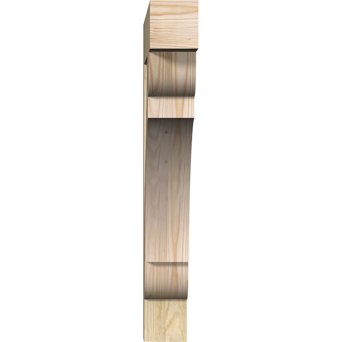 Ekena Millwork BKT04X26X30OLY05RDF Exterior-Brackets-Braces - View #2