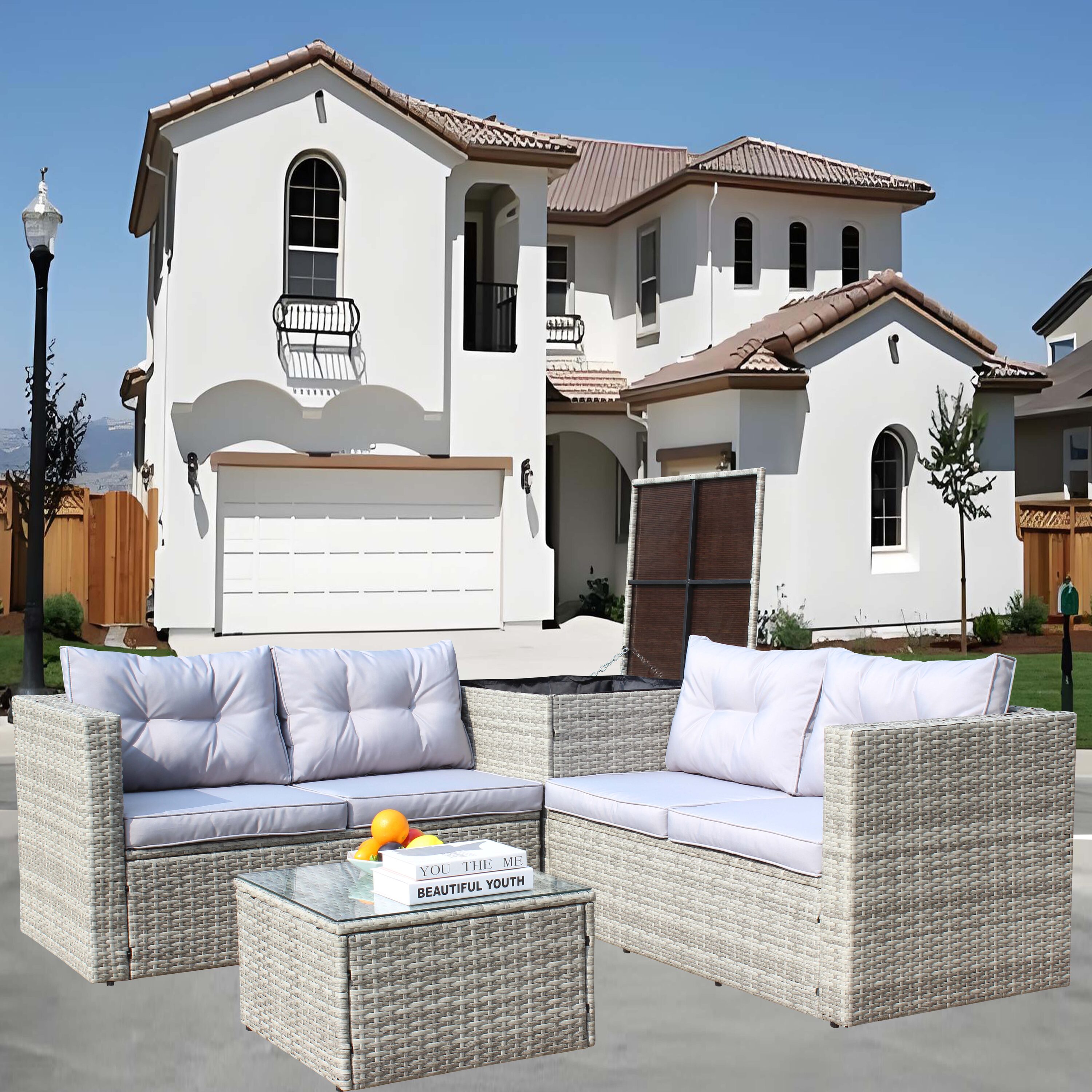 Forclover CRF-S00014 Patio-Conversation-Sets - View #2
