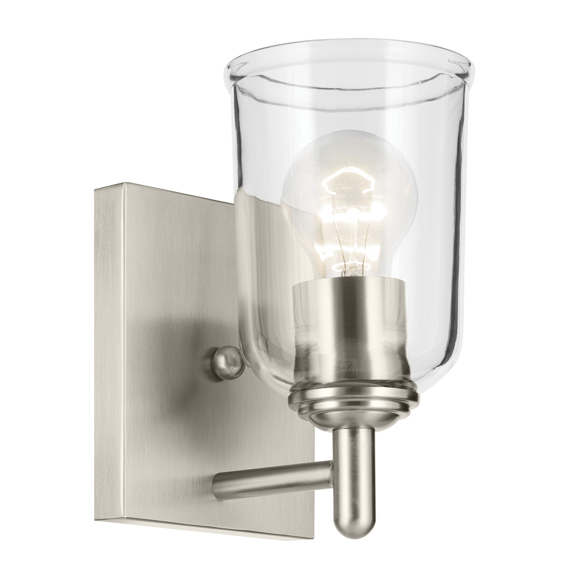 Kichler 45572NICLR Shailene 5-in 1 -Light Brushed Nickel Traditional Vanity light