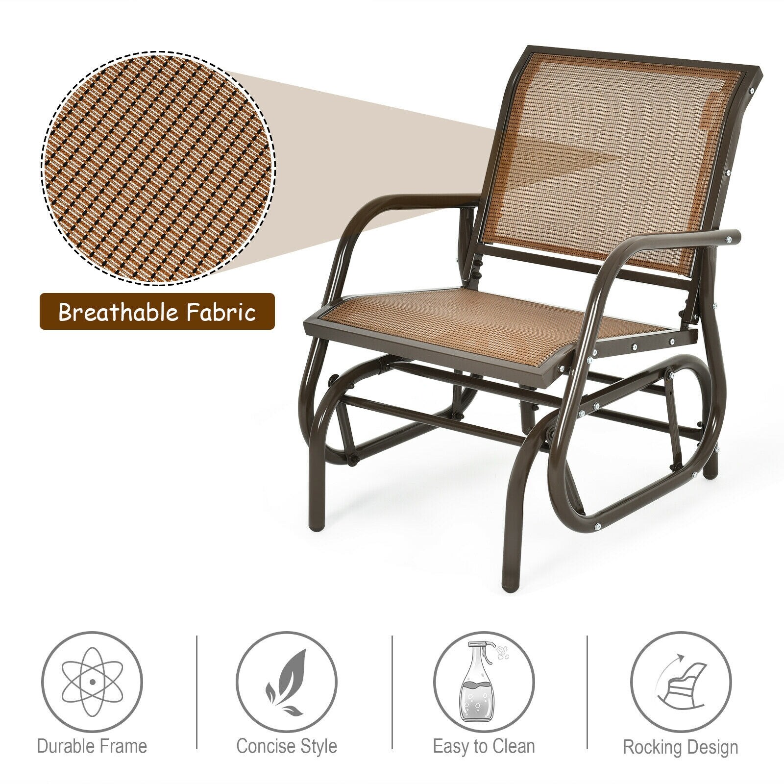 WELLFOR GSDAC-847 Patio-Chairs - View #10