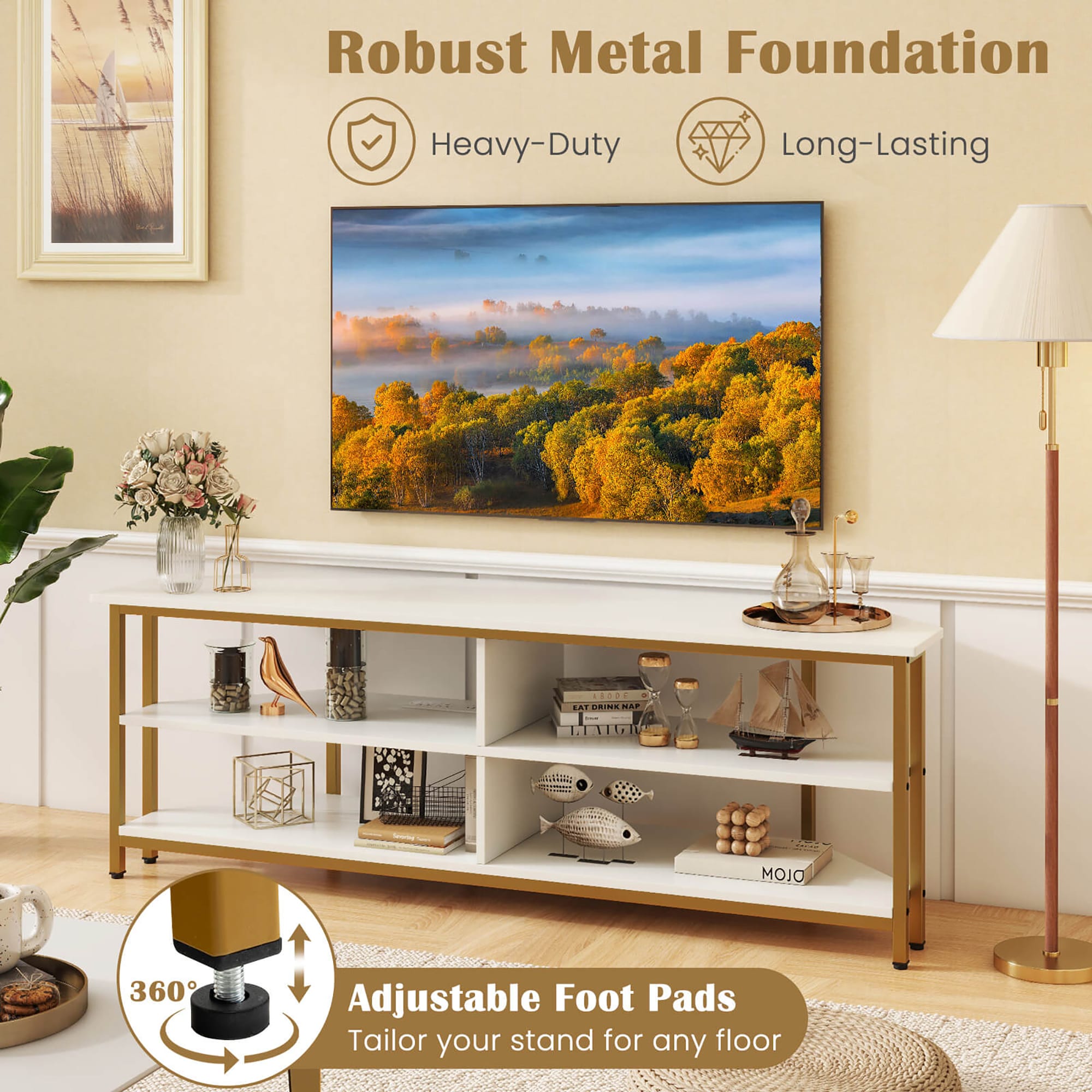 Costway HCST02293 Tv-Stands - View #4