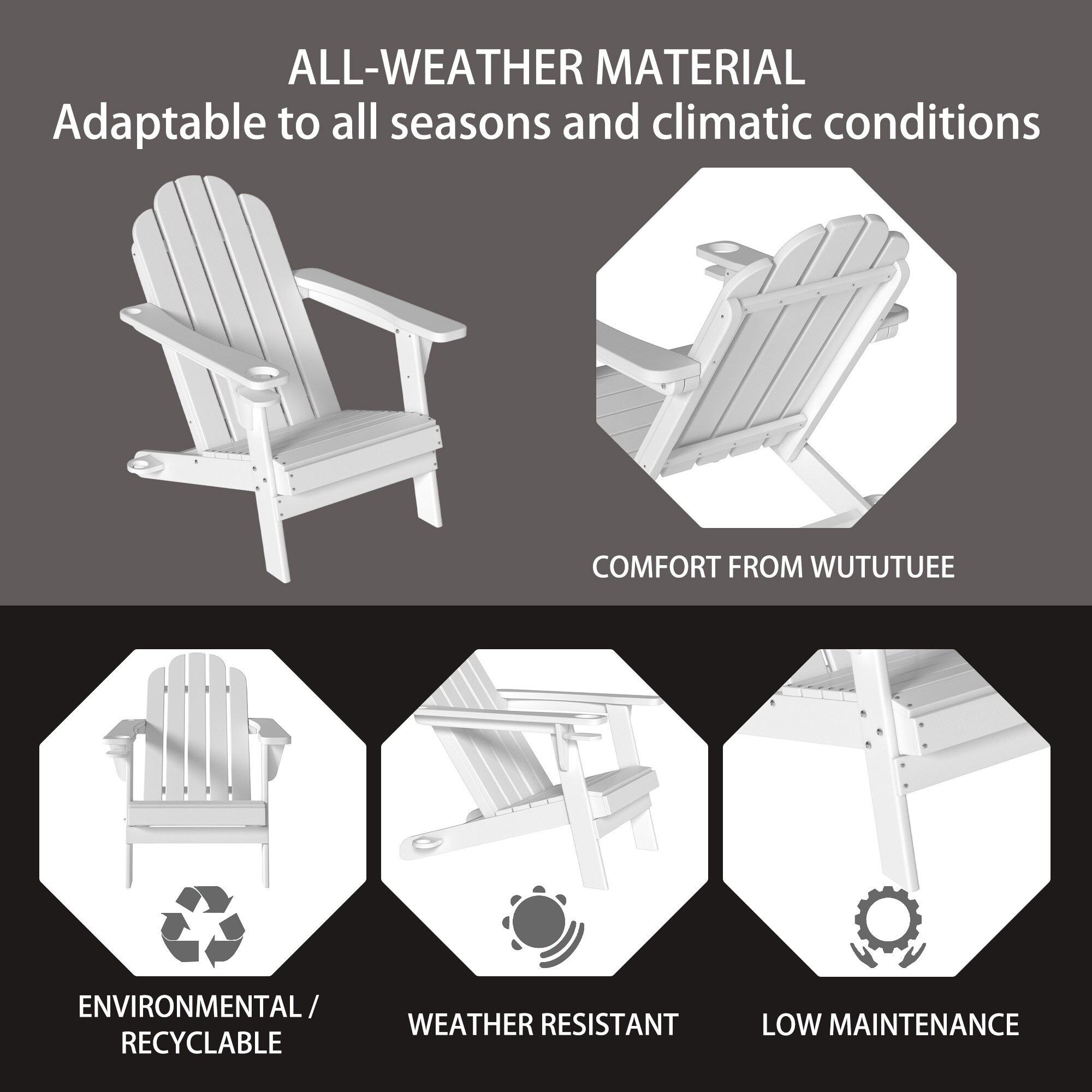 Clihome CL-06CWE5 Patio-Conversation-Sets - View #10