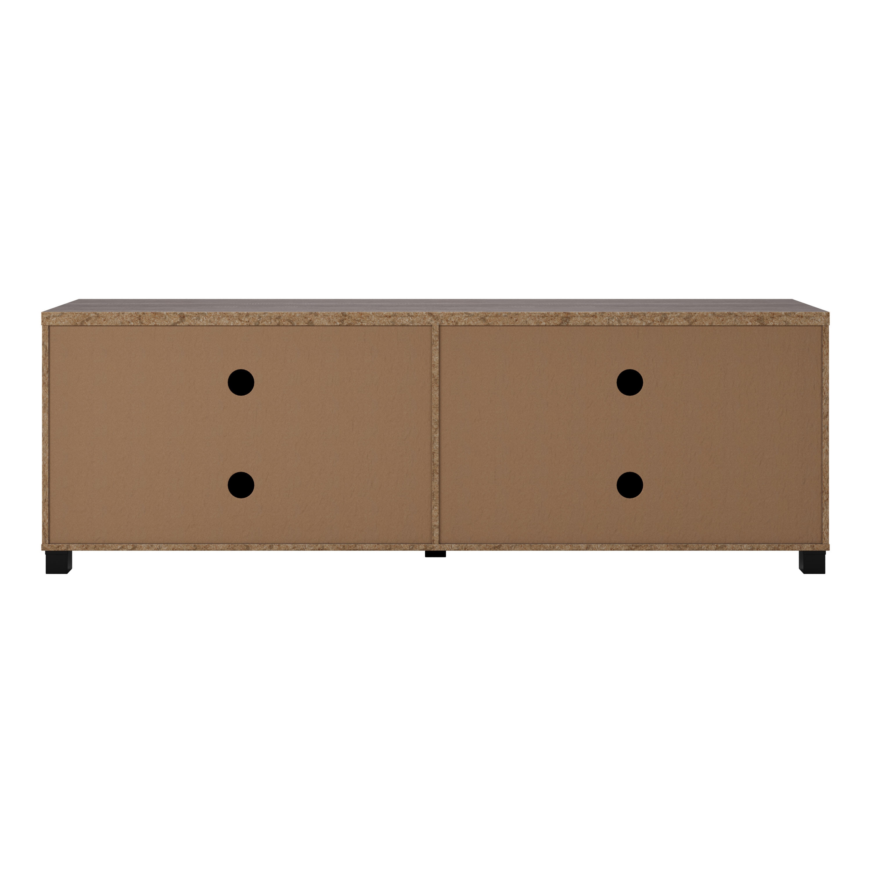 Virlomi Brown 71" Engineered Wood TV Stand with Cabinet