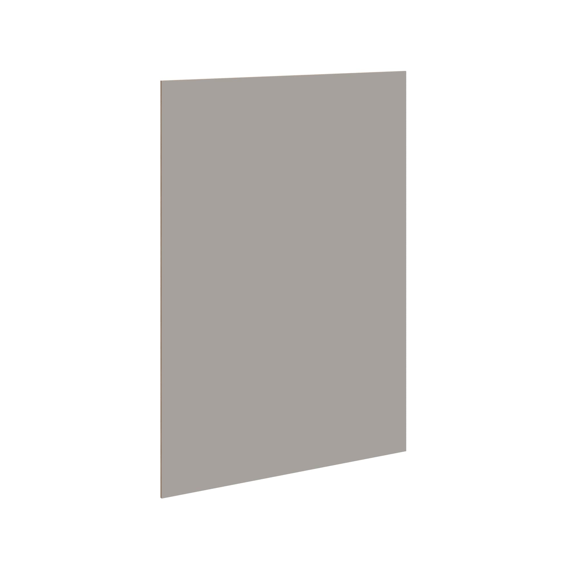 KraftMaid Momentum WSK2434G81 Deveron Cabinet End Panel 24-in W x 34-in H x 0.1875-in D Pebble Grey Painted (Base Cabinet End Panel)