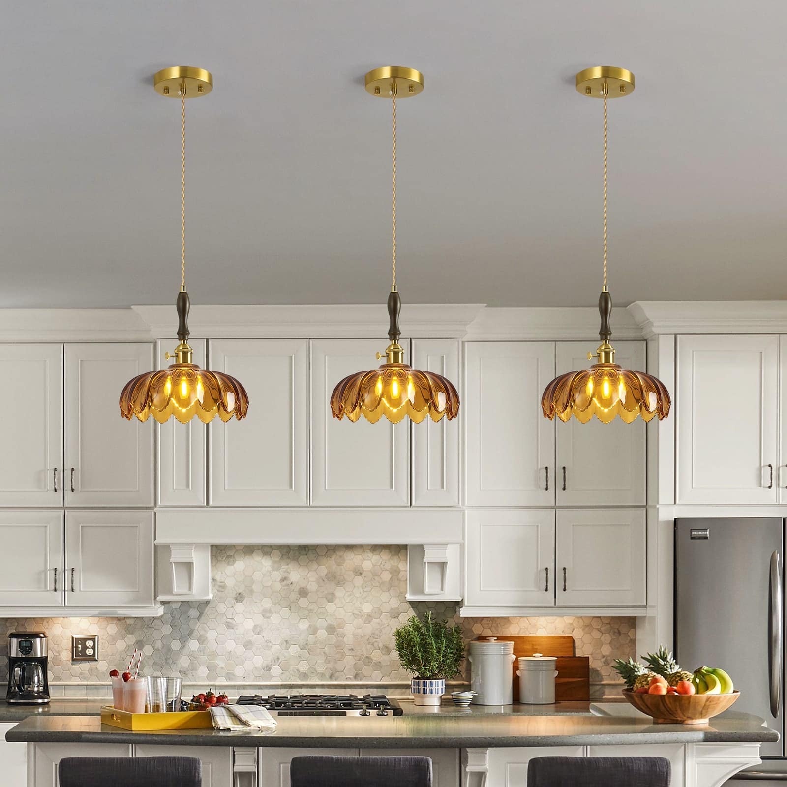 ZHLLMQ JP-671-1PACK-TAWNY Pendant-Lights - View #4