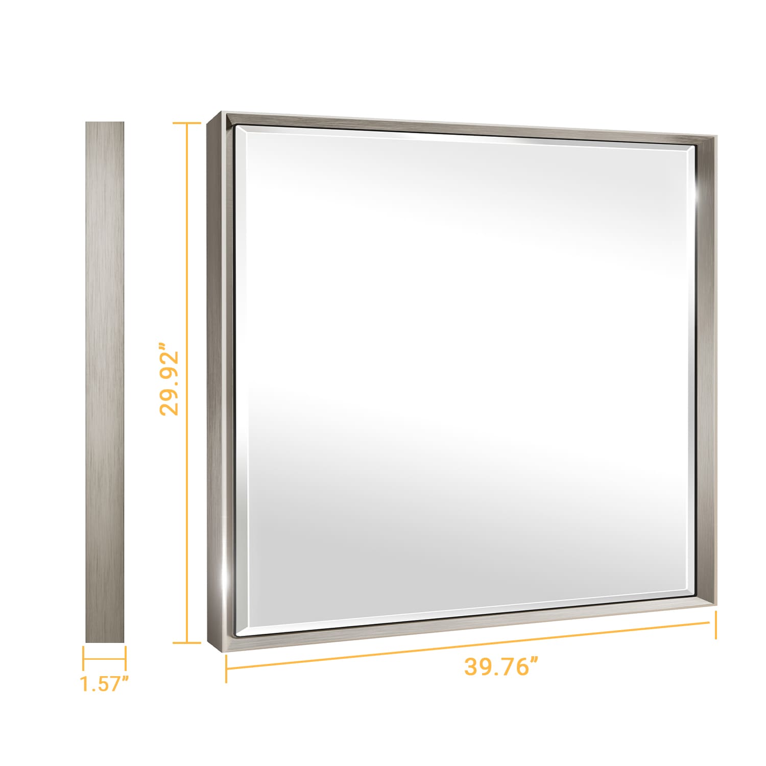 QueenFun MFMB4030BN Framed-Bath-Mirrors - View #8