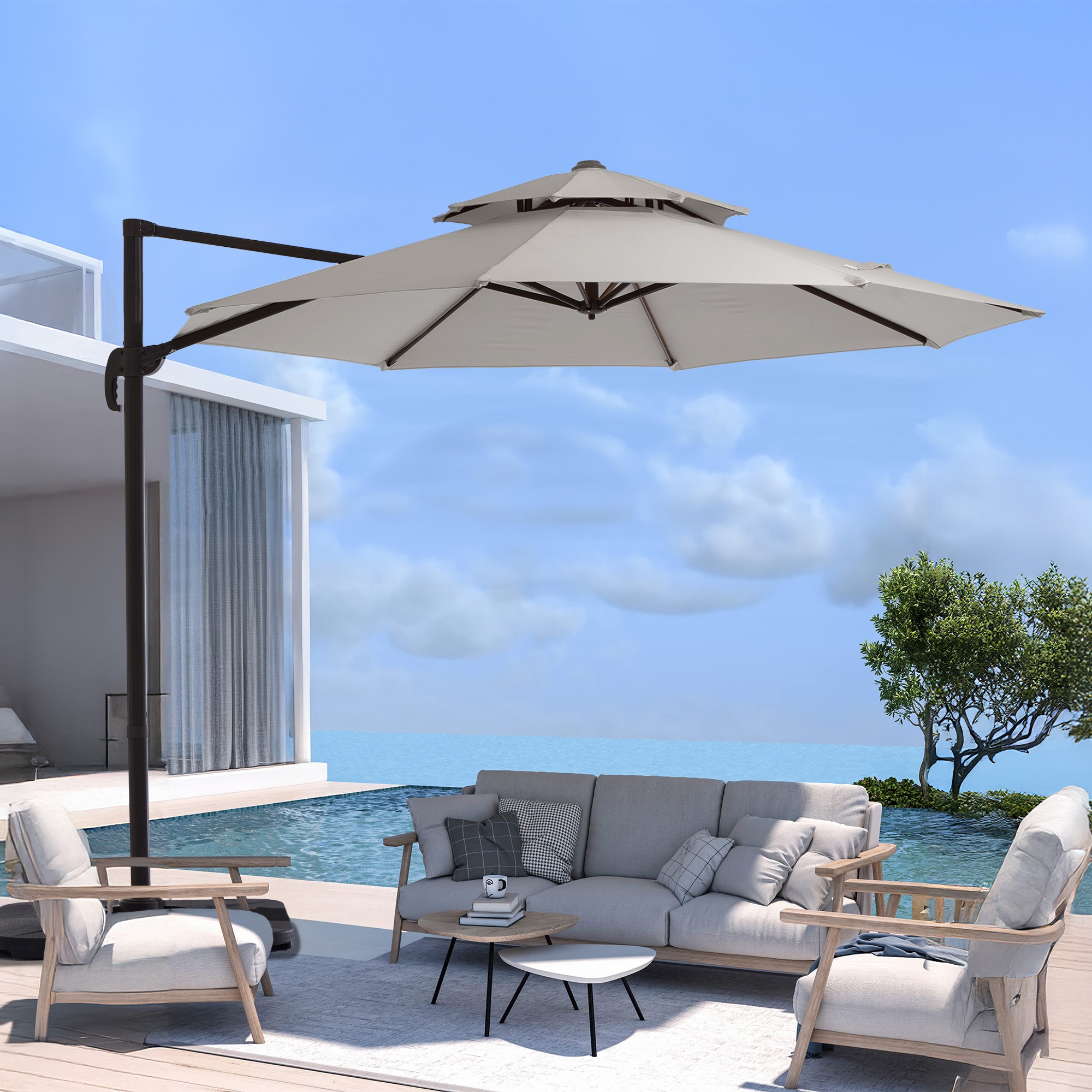 VOUA JE-LK11-BE+BASE Umbrellas-2 - View #11