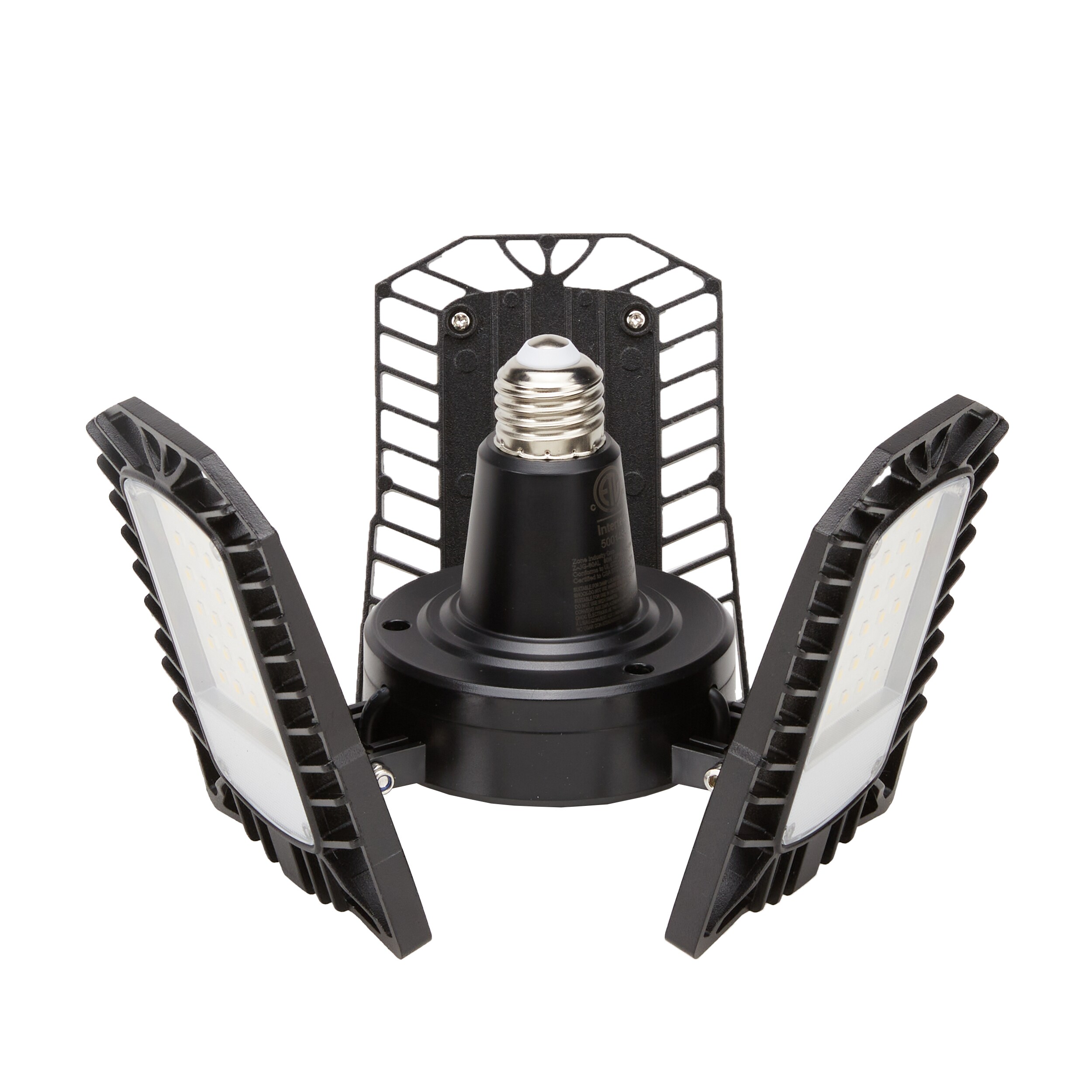 Utilitech 1-ft Black 3-Light LED Diffuser Shop Light in the Shop 