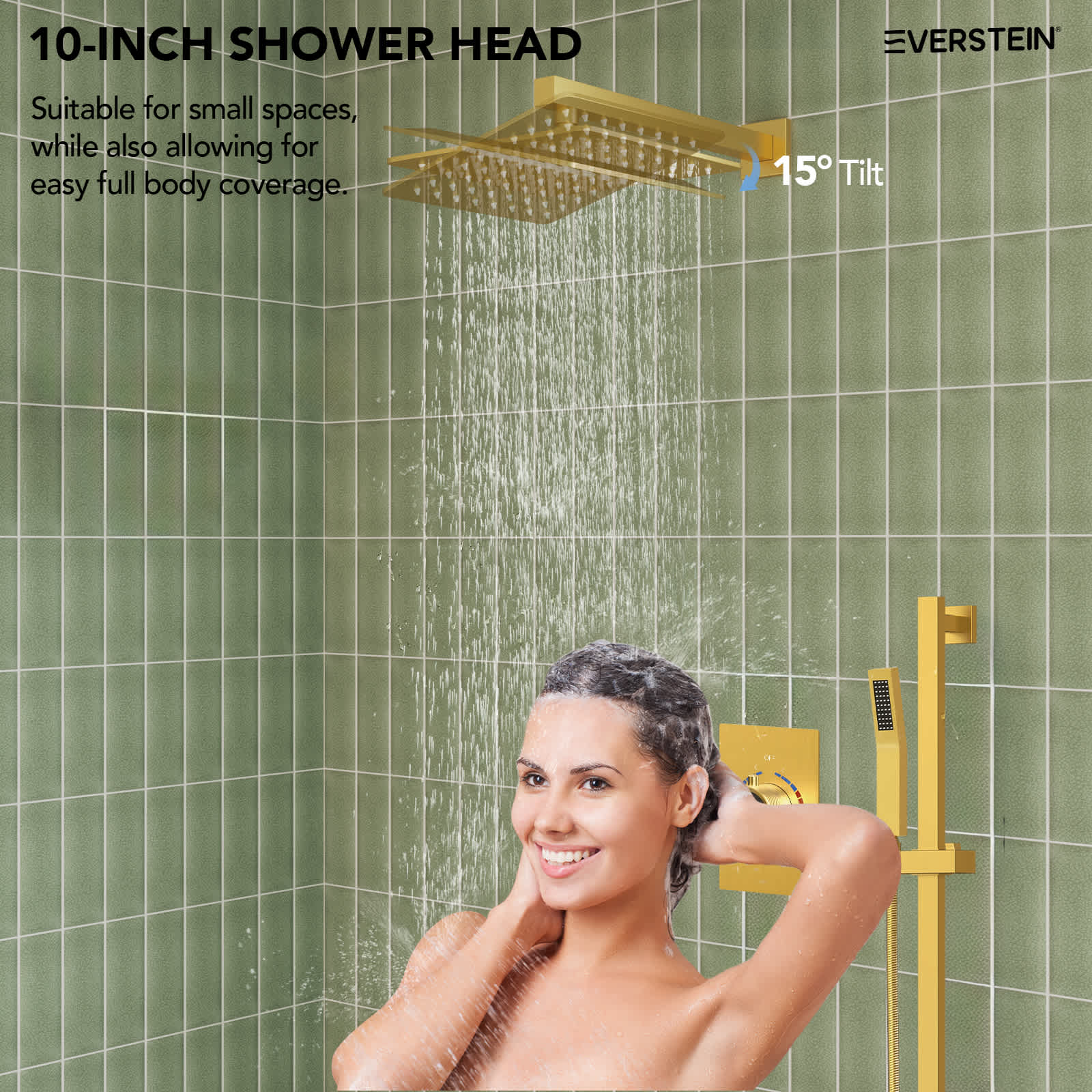 EVERSTEIN SFS-1036-GD10 Tub-Shower-Faucets - View #5