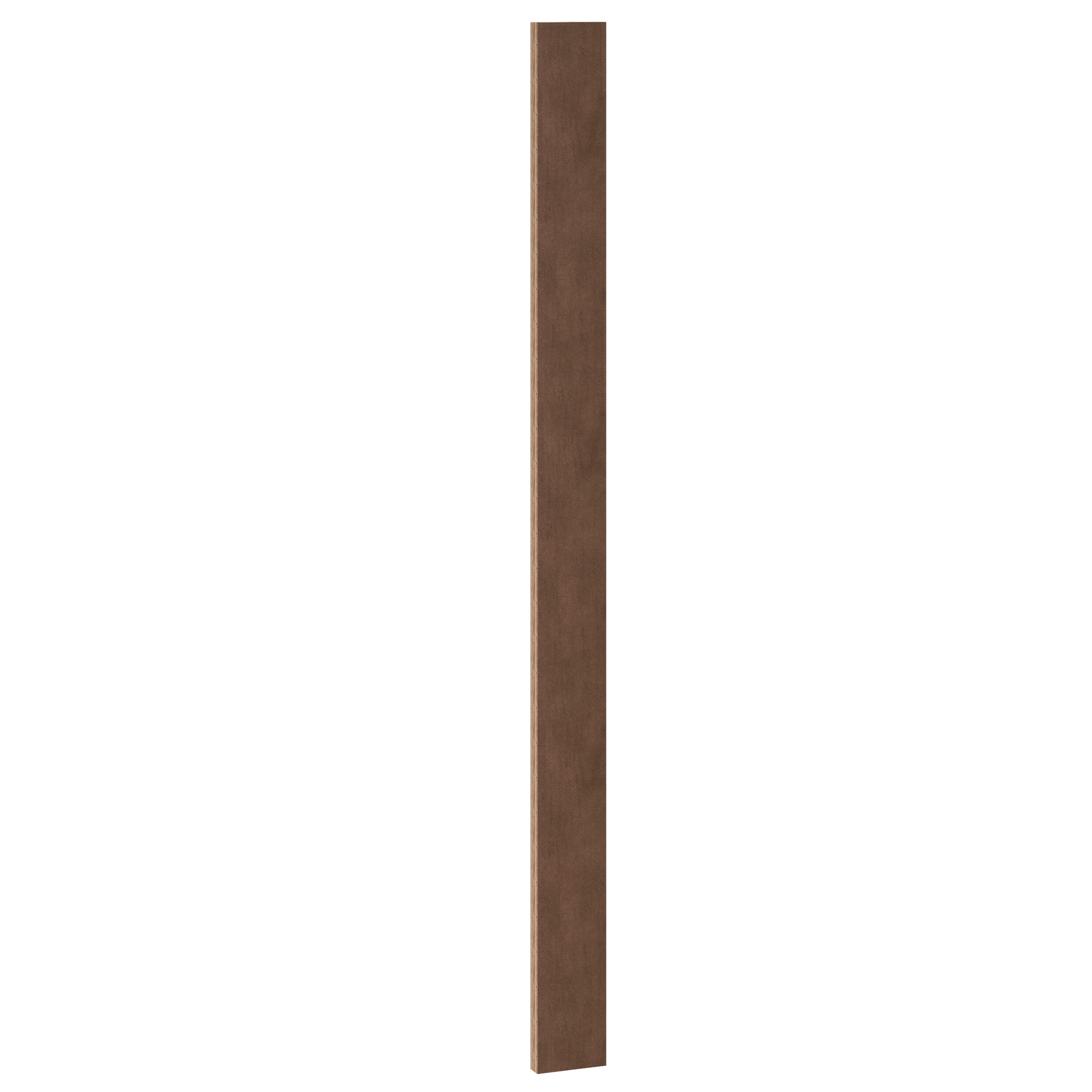 Diamond Express 310 F342 Cabinet Fill Strip 3-in W x 42-in H x 0.75-in D Thatch Brown Stained