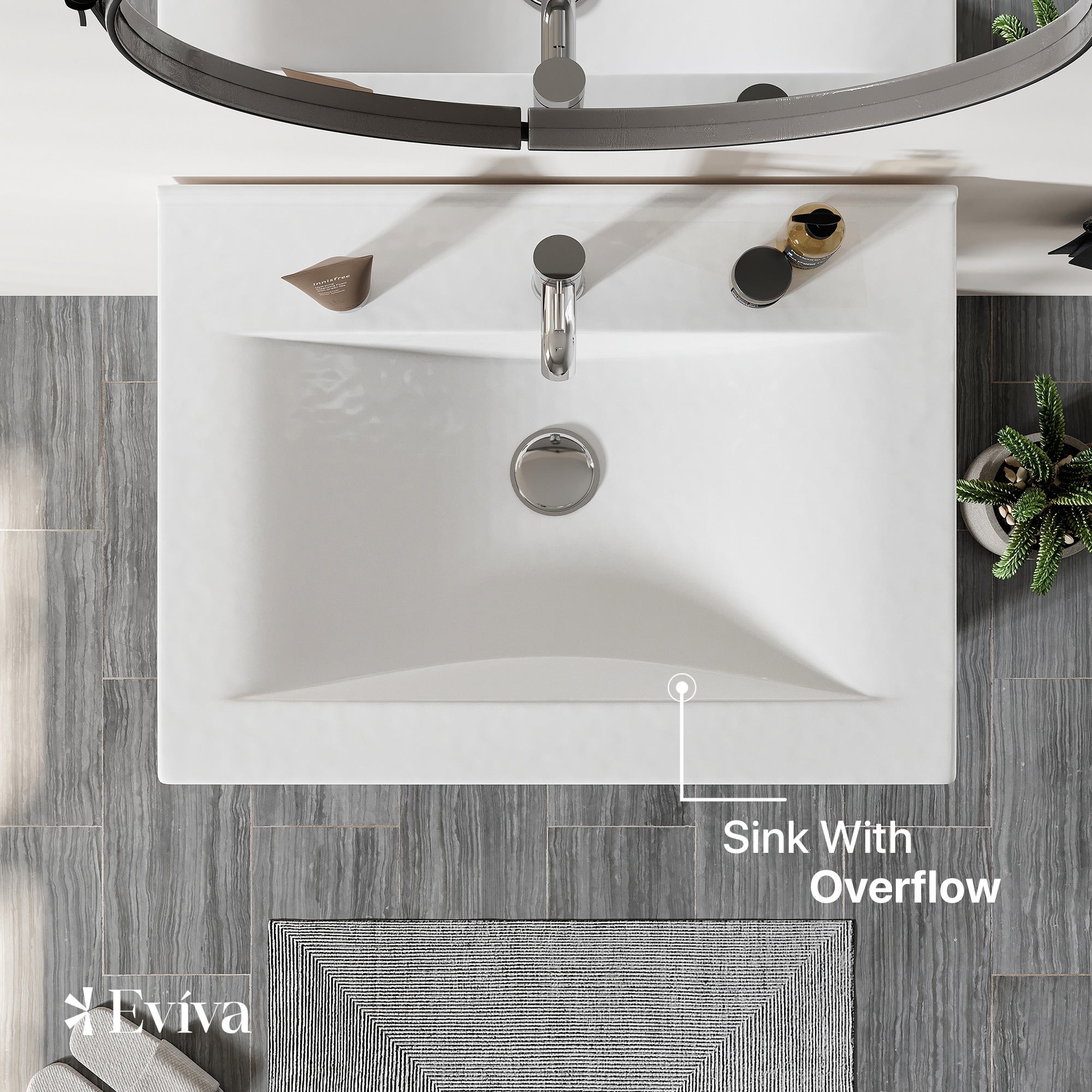 Eviva EVVN08-24SS Bath-Vanity-Combo - View #5