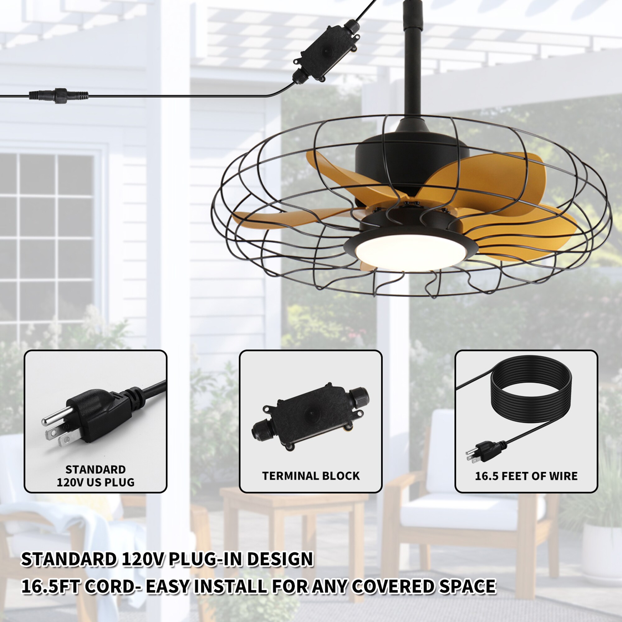 SINOFURN SYD470017BN Ceiling-Fans - View #8