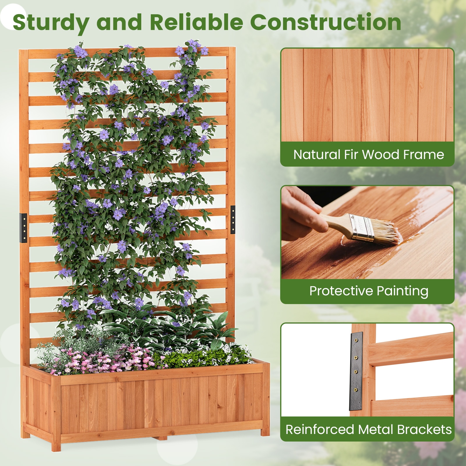 Slickblue D-CO-RO8164TG Raised-Garden-Beds - View #8