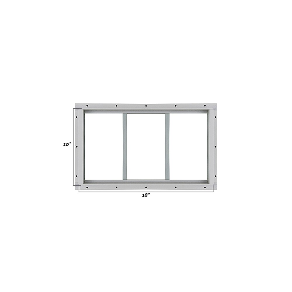 Shed Windows and More 1018WJ Specialty-Windows - View #3