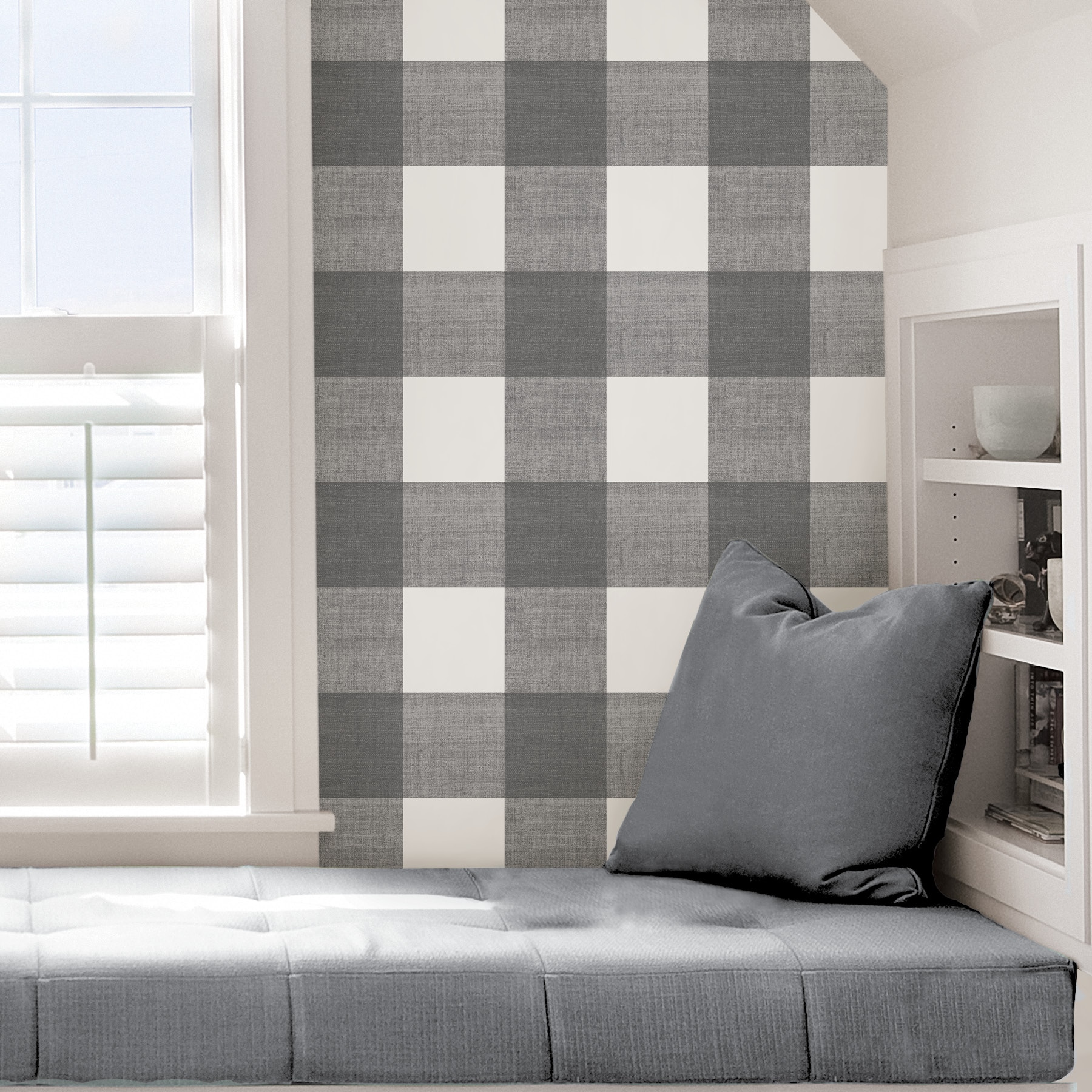 Melwod Pink Brown White Plaid Peel and Stick Wallpaper 1771 x 394 Buffalo  Plaid Contact Paper Self Adhesive Gingham Plaid Wall Paper for Drawer Liner  Shelf Cabinets Furniture Walls Girls Room 