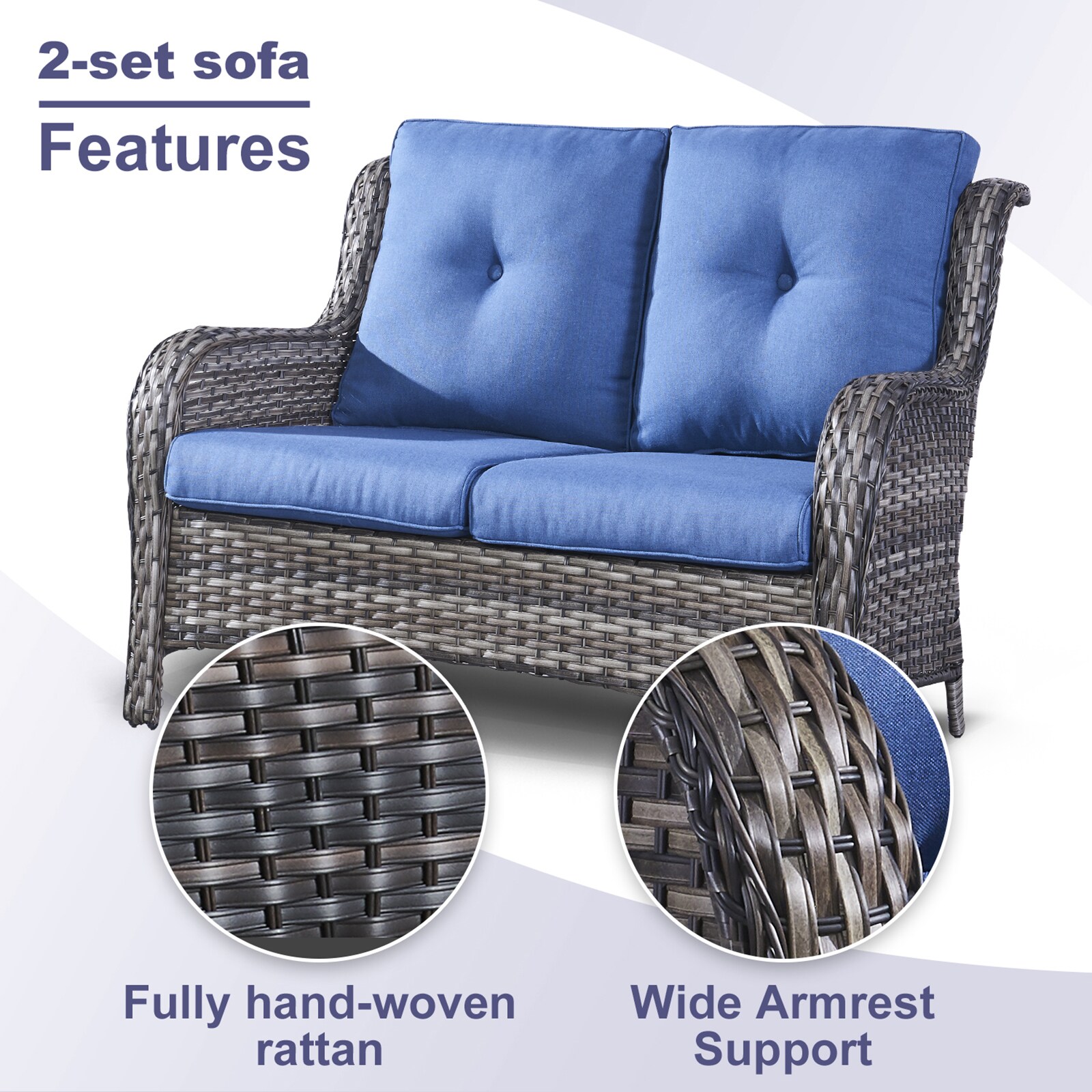 Rilyson FS039016026X2-1 Patio-Conversation-Sets - View #9