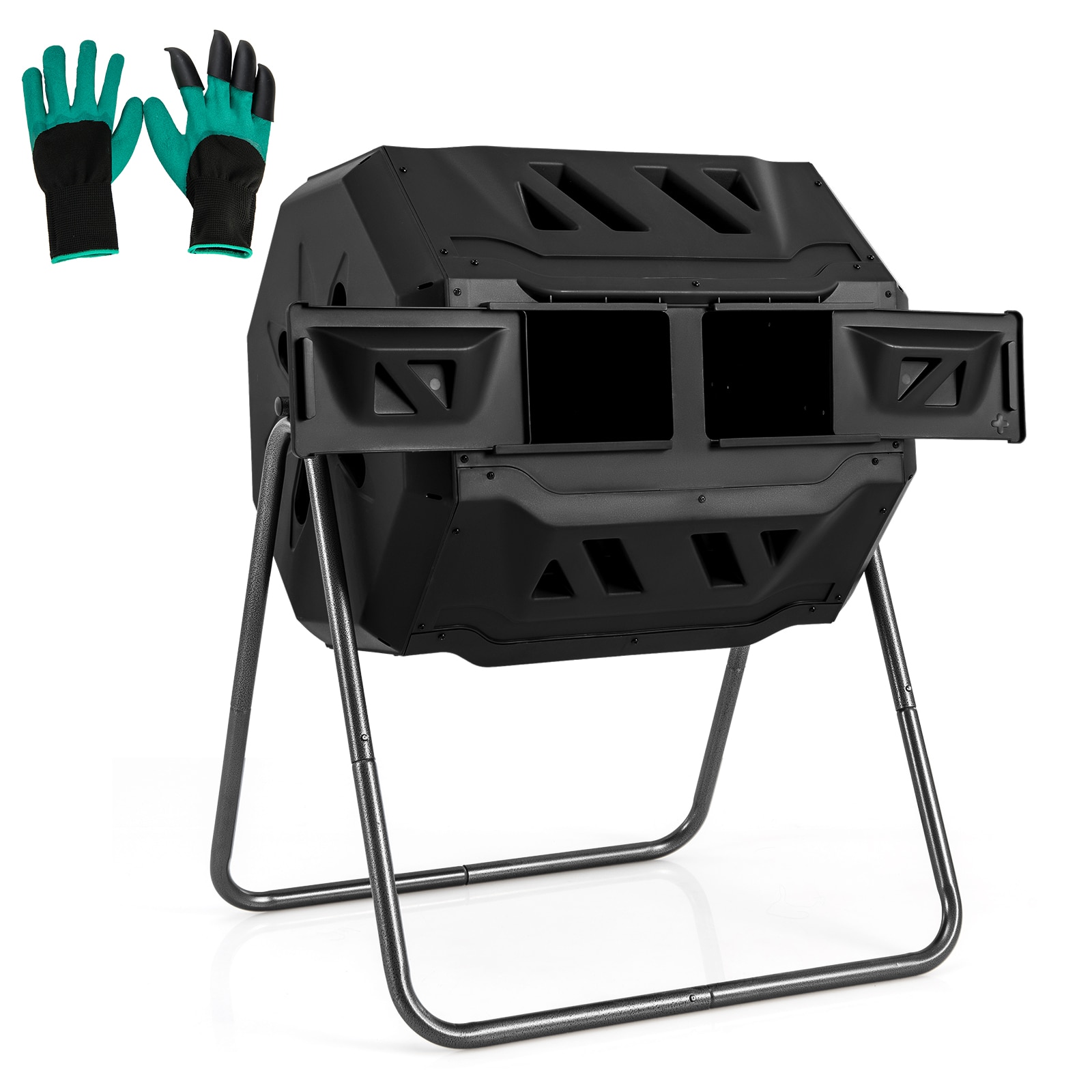  GC-415GT9DK 21 Plastic Tumbler Composter