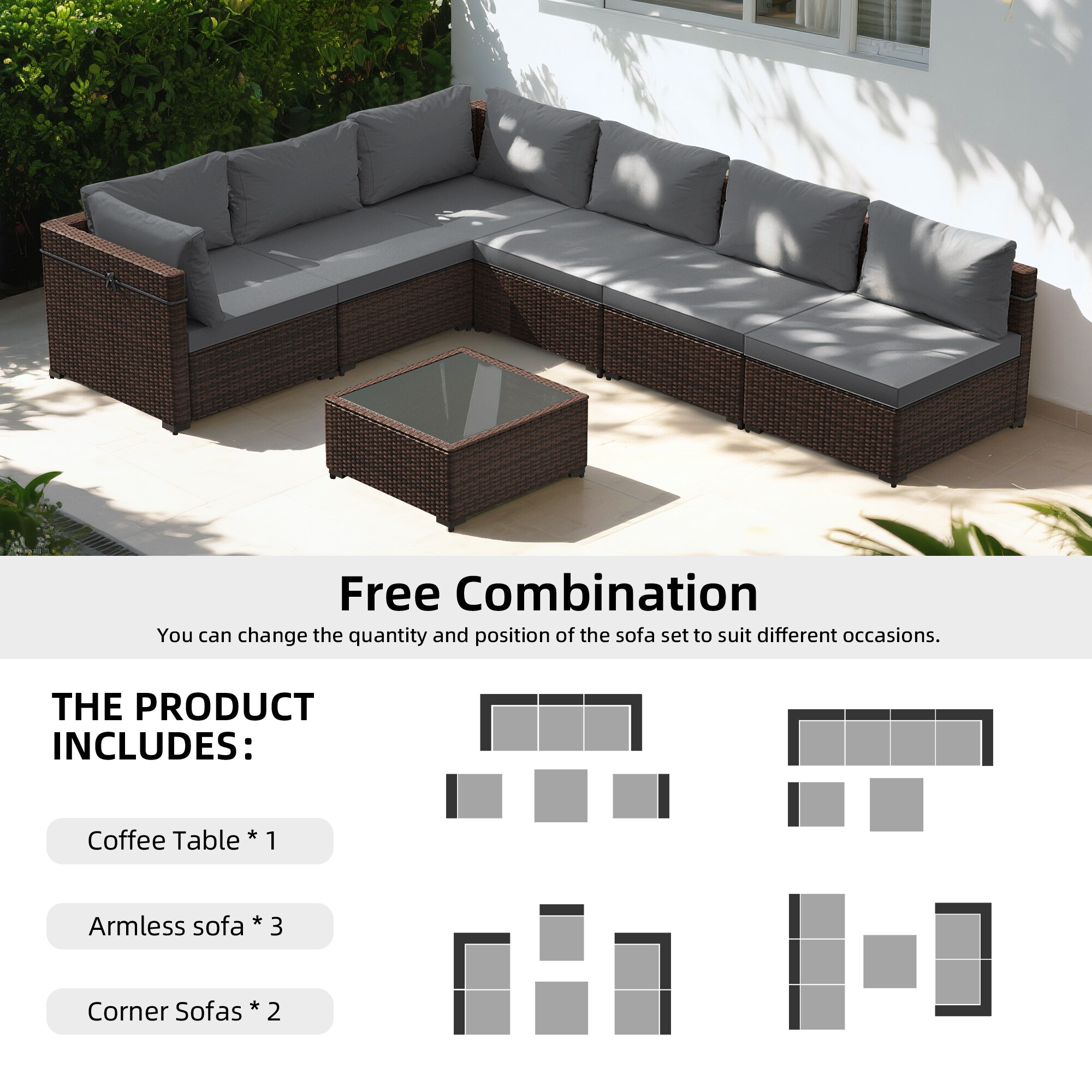 Patio Watcher LS-RT5-KD42CBR-B2 Patio-Conversation-Sets - View #3