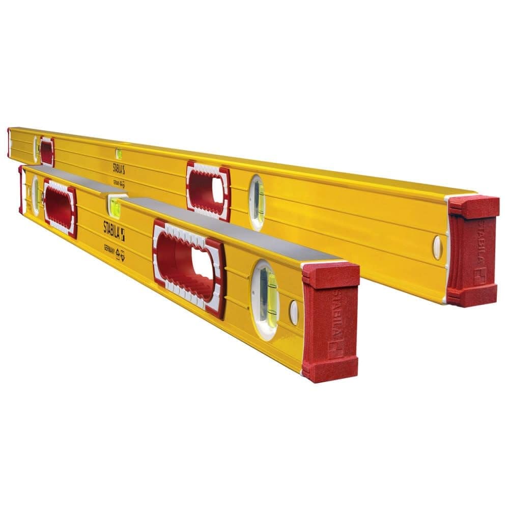 STABILA 37532 Jamber Professional Level Set - 78-Inch and 32-Inch Aluminum Beam Levels #DIB-BC-374474QTY-1