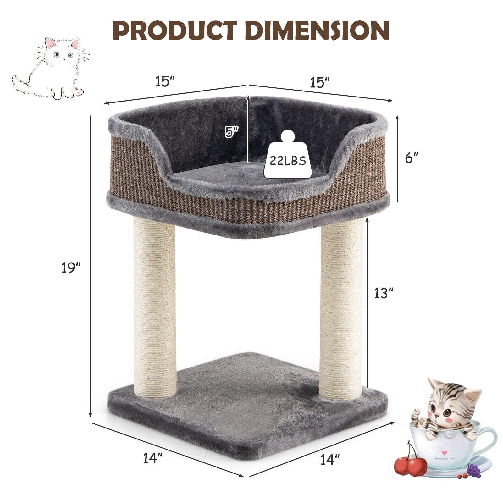 LIVIZA CT10024GR Cat-Trees - View #6