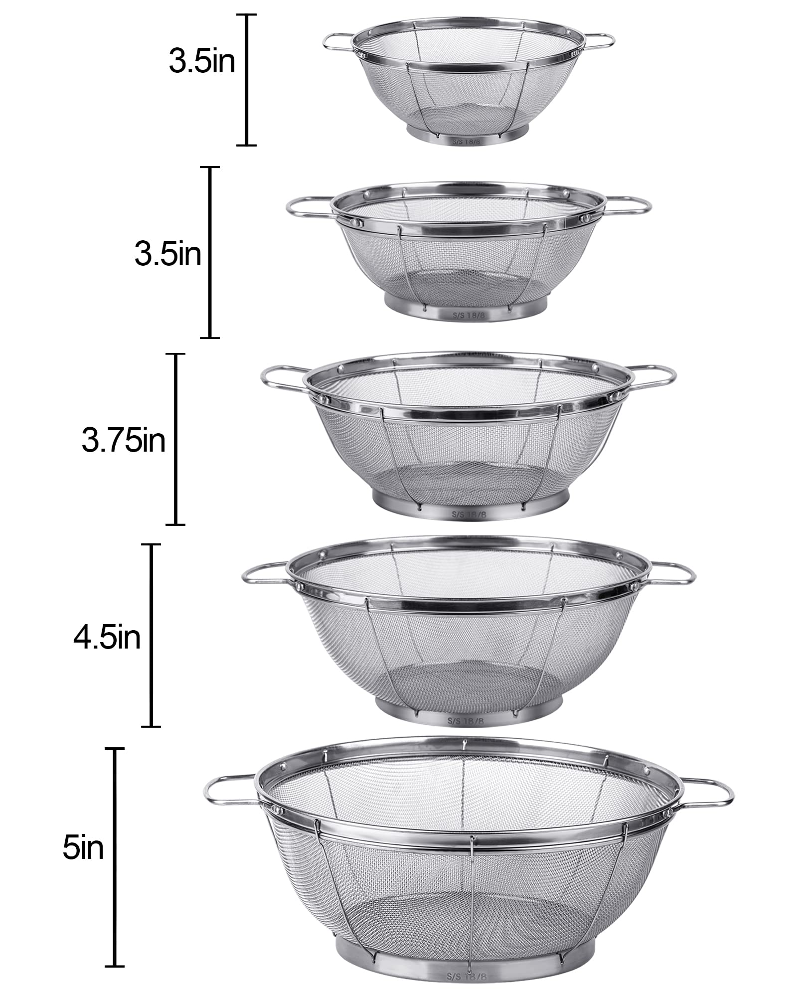 Aoibox LABI10YD colanders - View #5