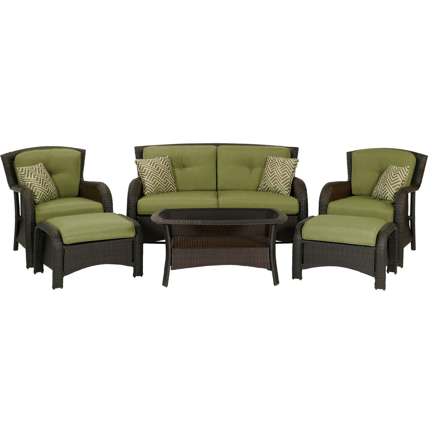 Hanover STRATHMERE6PC Patio-Conversation-Sets - View #2