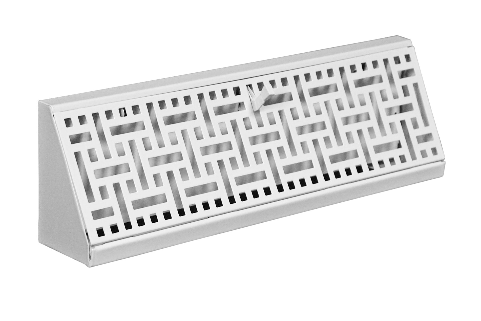 Accord ABBBWHB15 2-1/4-in x 15-in 180-degrees Steel White Baseboard register ( Outside Width- 2.75-in )