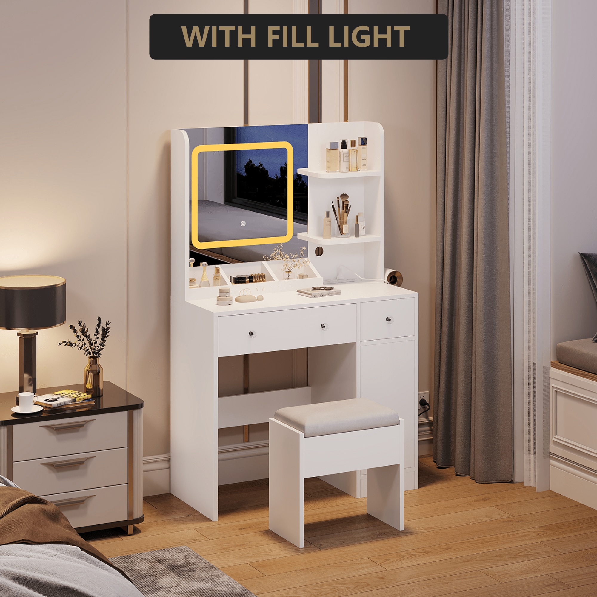Qeetex SUN-PHO-339J8K5P Bedroom-Vanities - View #7