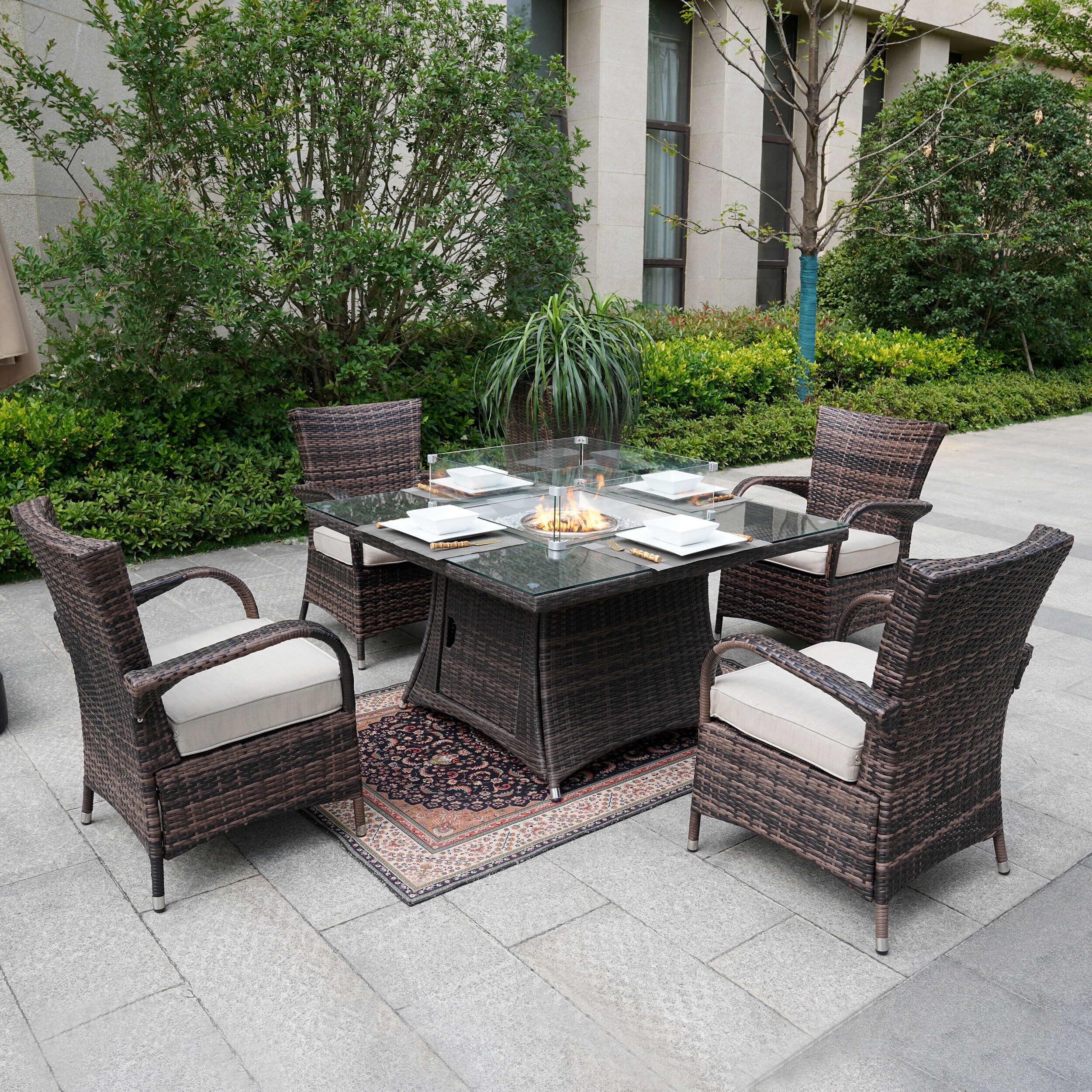 Moda Furnishings CMAG-1104-1122 Patio-Dining-Sets - View #3