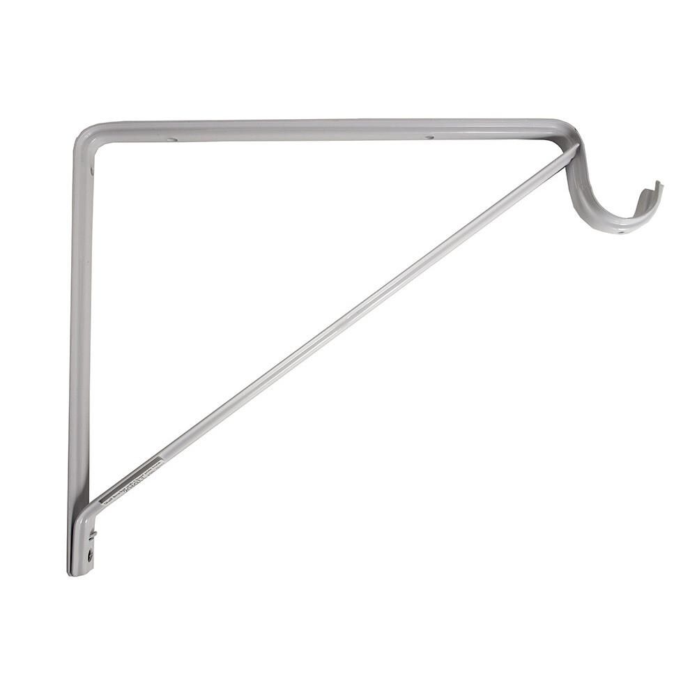 Design House 206011 White Side Brackets