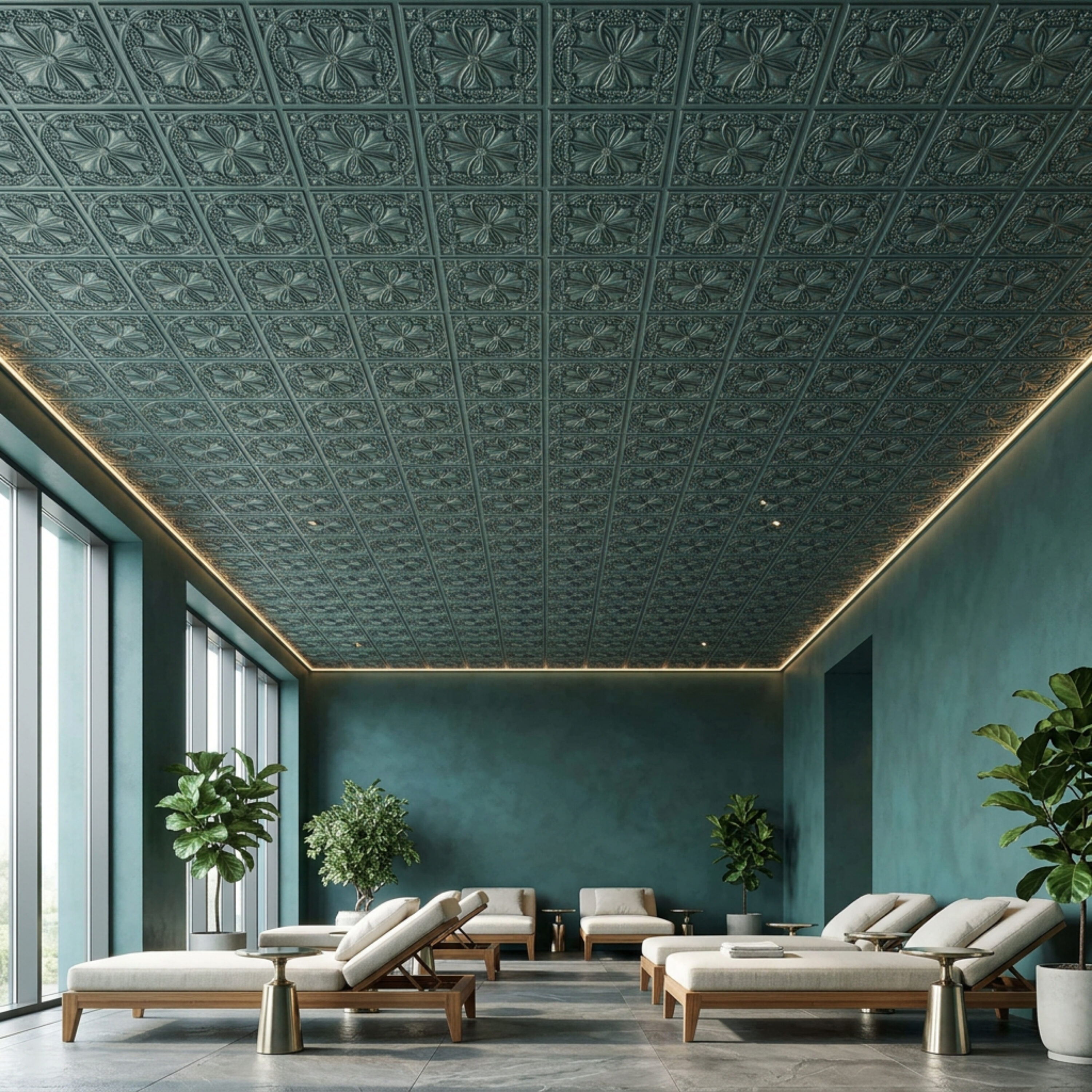 From Plain to Beautiful in Hours DCT10PA-24X24-10 Ceiling-Tile - View #17