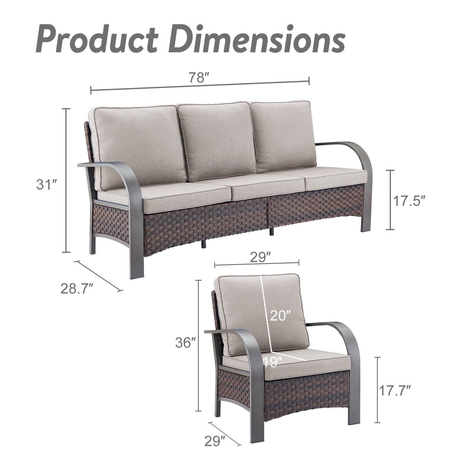 Rilyson FSTZB1311-2 Patio-Conversation-Sets - View #8