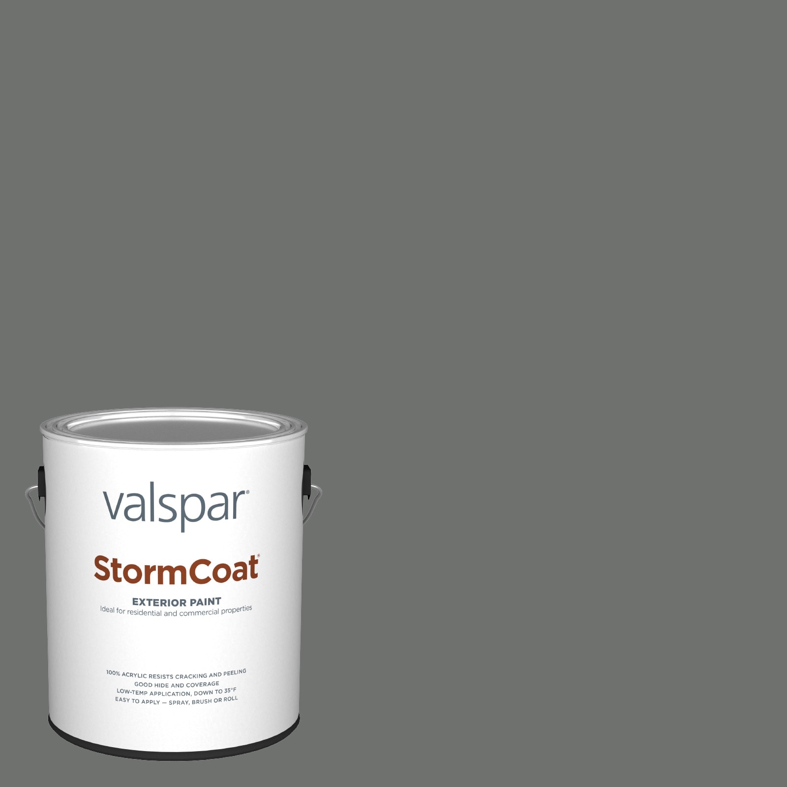 Valspar Pro Storm Coat Semi-gloss Ocean Storm 4004-2b Latex Exterior ...