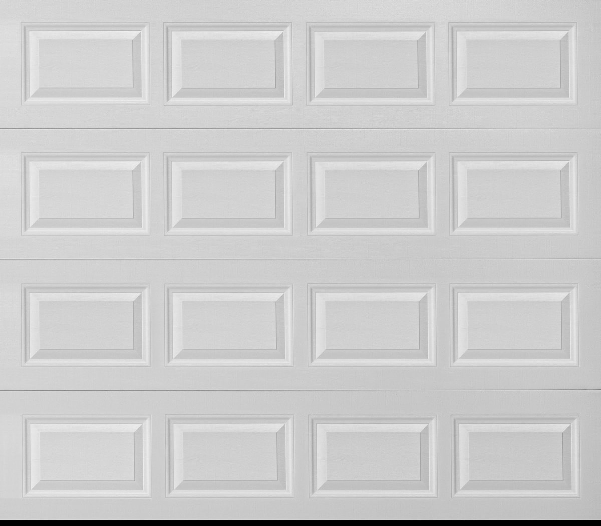 Pella 99119568 Traditional 8-ft x 7-ft Insulated White Single Garage Door