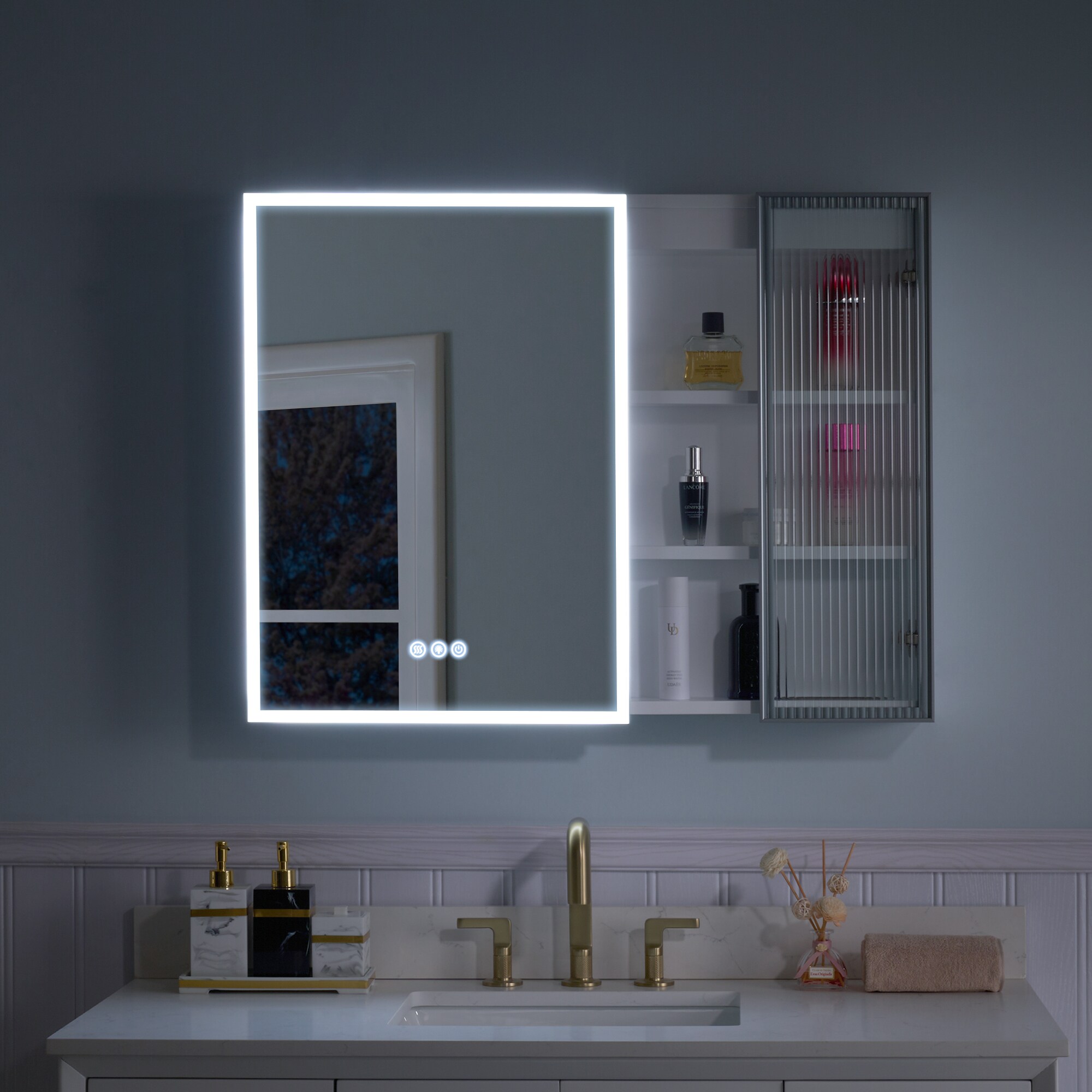 WELLFOR FL36MCL-WT Bathroom-Medicine-Cabinets - View #6