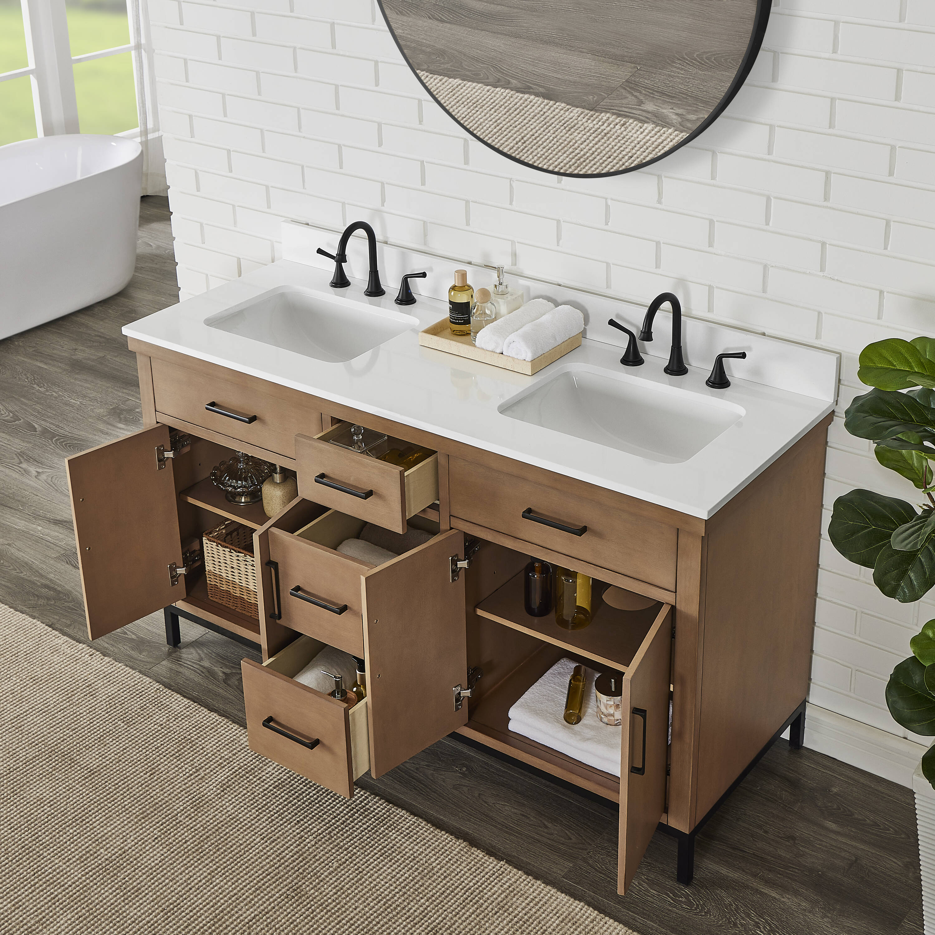 Runfine RF110444 Bath-Vanity-Combo - View #3
