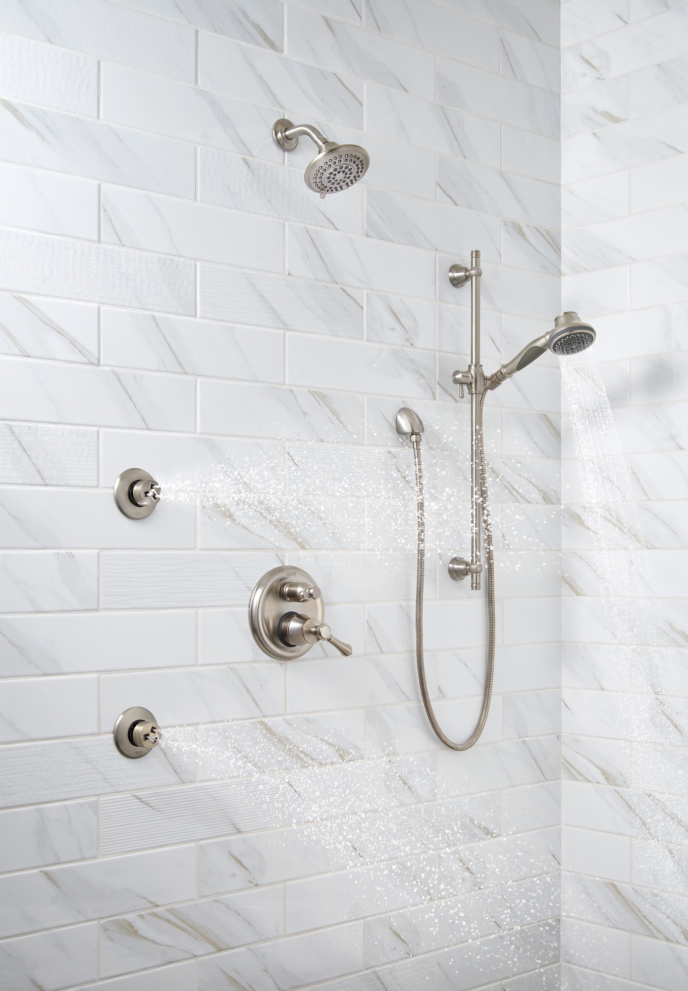 Delta T24897-SS Bath-Shower-Facc - View #4