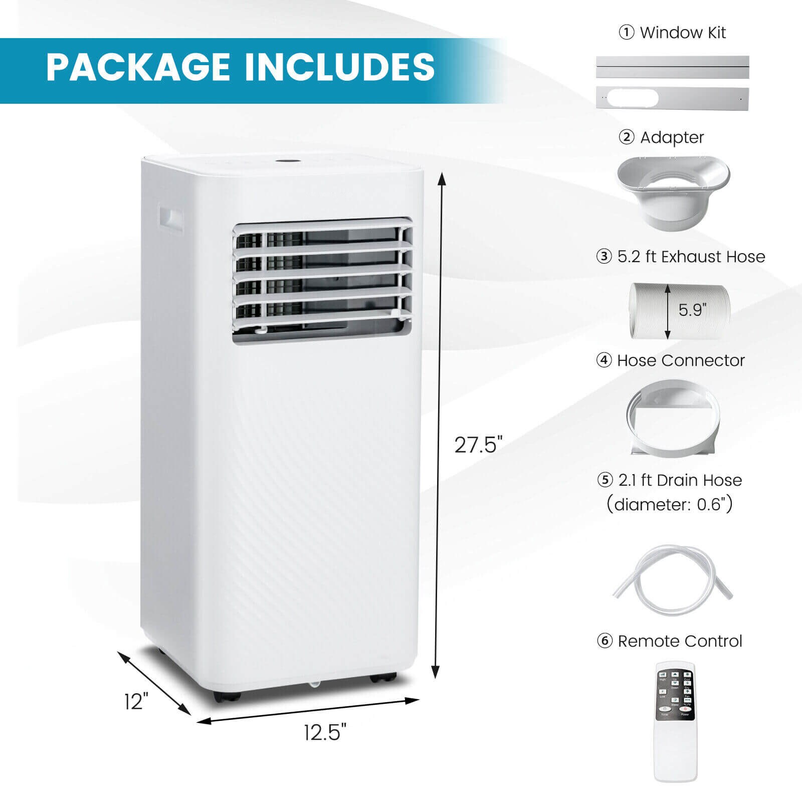 Volenca VOL-IZXJIQ Portable-Air-Conditioners - View #3