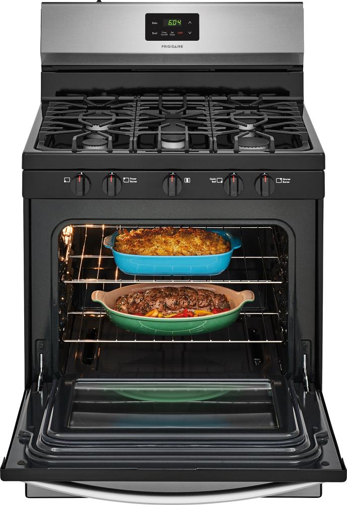 Frigidaire 30 in 5 Burners 4.2 cu ft Freestanding Natural Gas