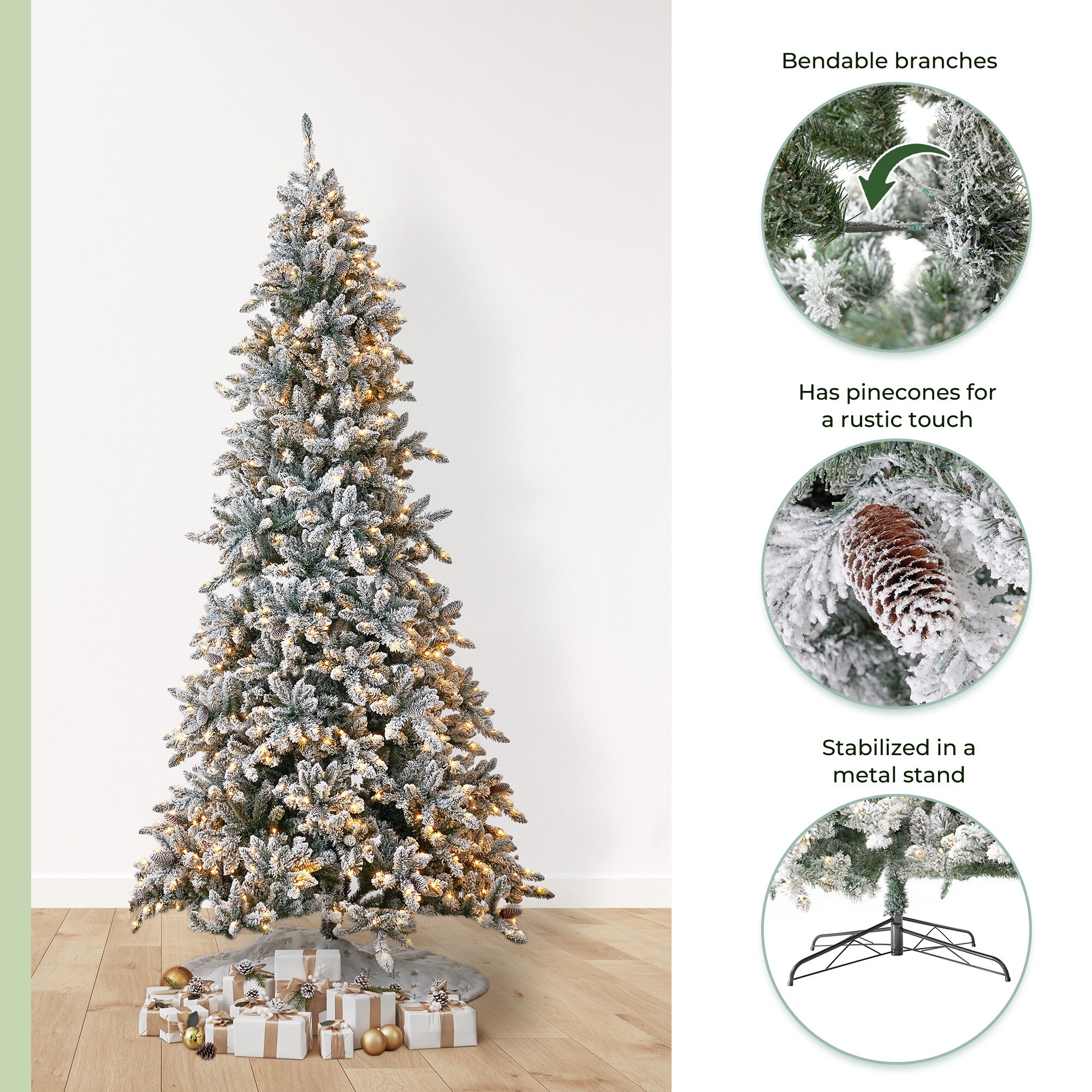 Nearly Natural T4536 Artificial-Christmas-Trees - View #10