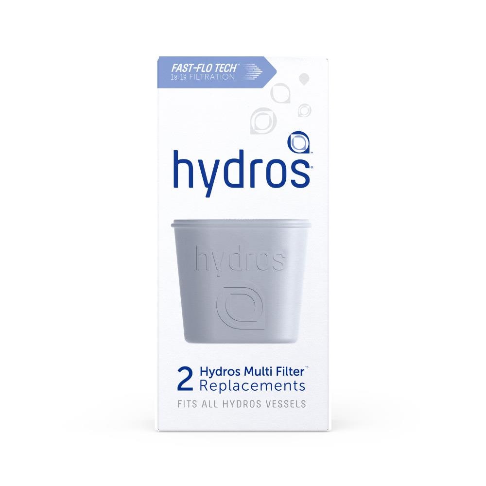 Hydros FL-021702 2 Pack fast-flo tech Multi Filter