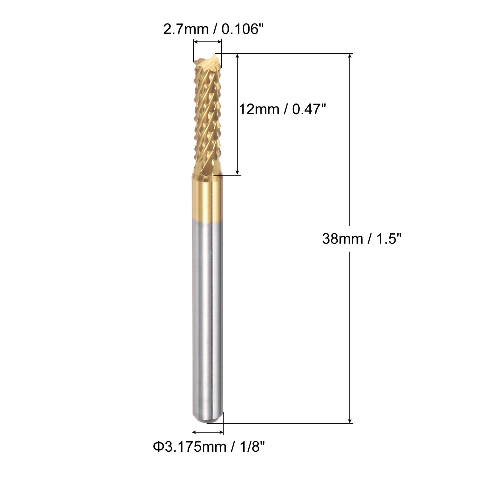 Unique Bargains S26010601UX0059 Trimming-Cutout-Router-Bits - View #2