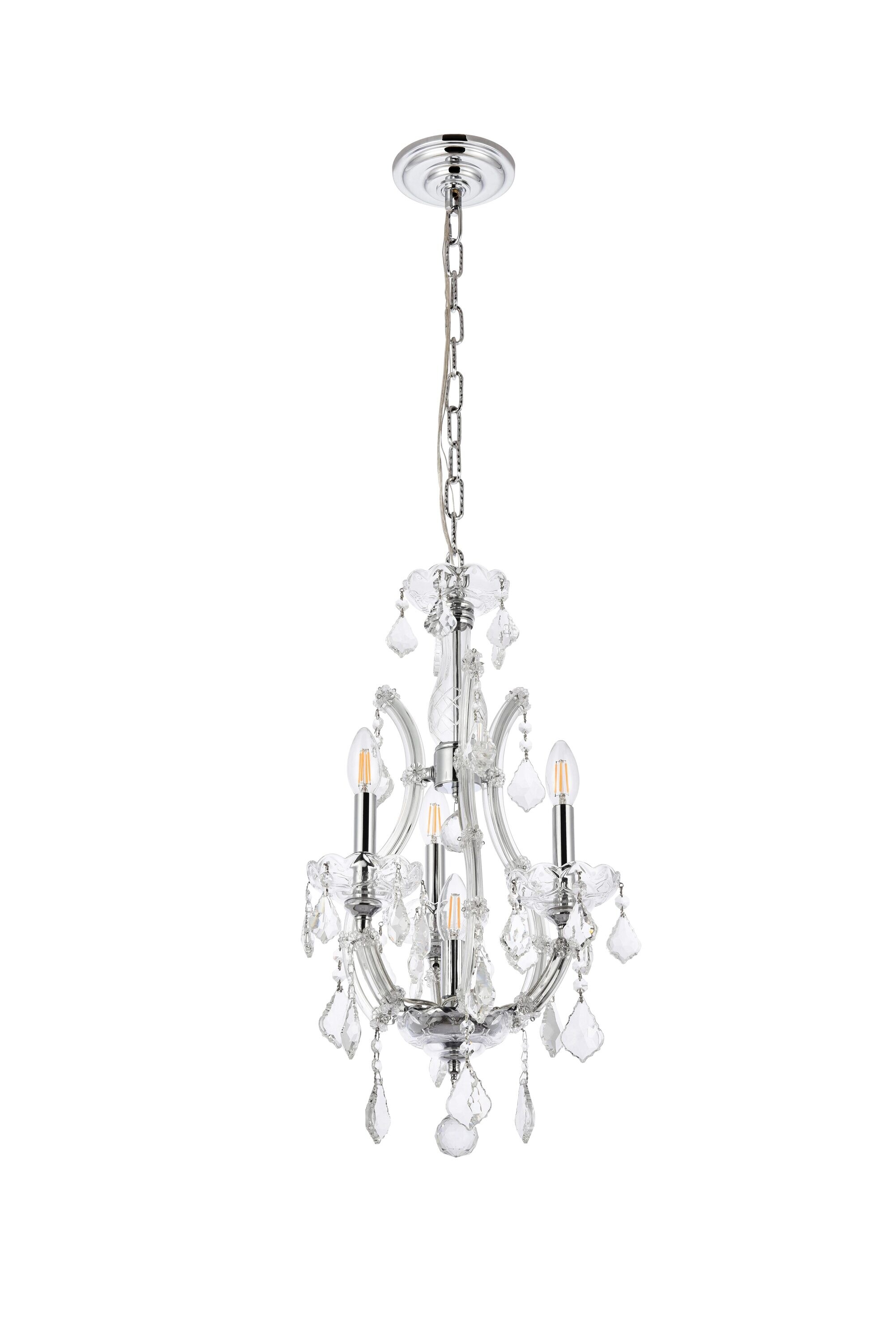 Elegant Decor HF8400D12CRC Pendant-Lights - View #7