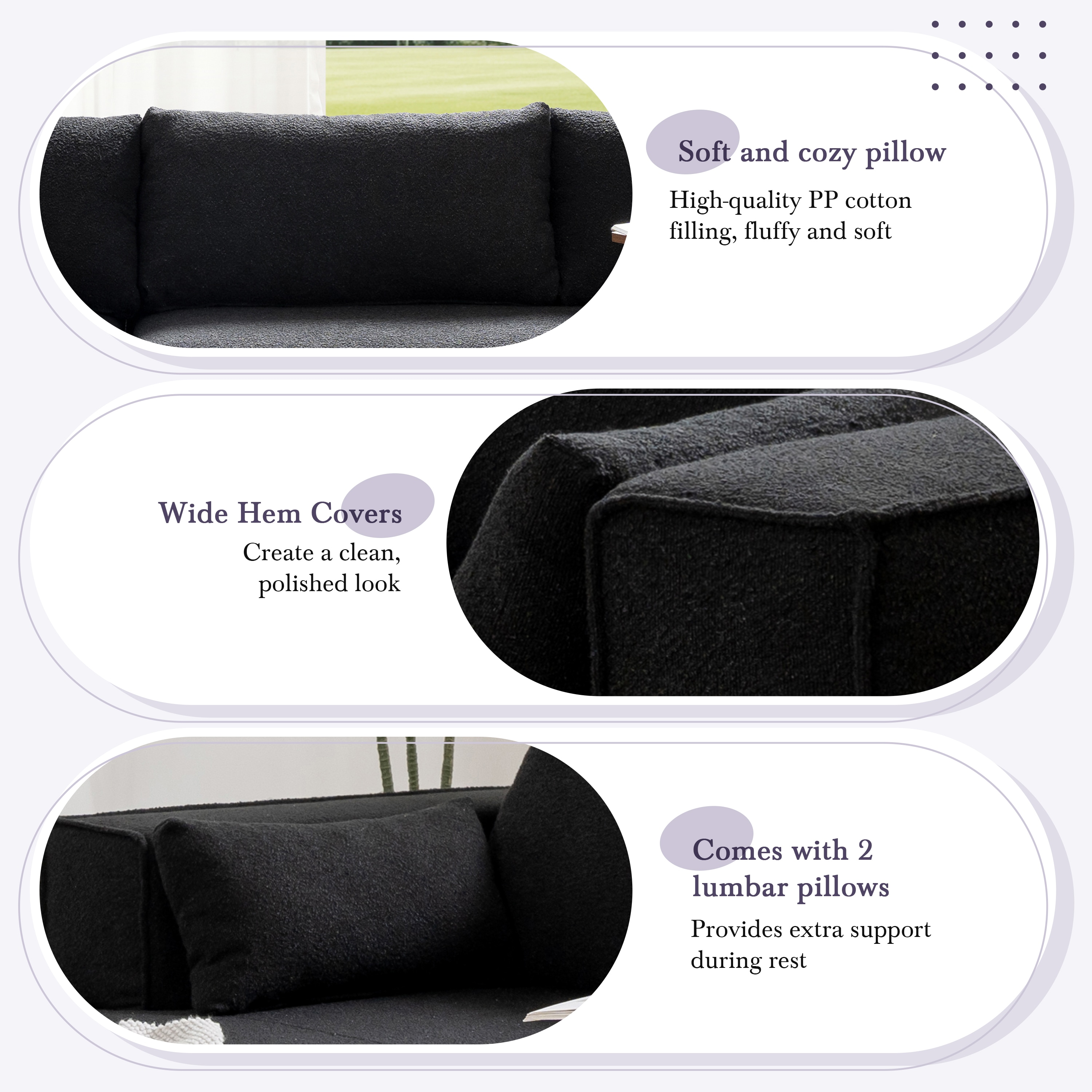 ModernLuxe N723S9670B Sofas-Loveseats - View #7