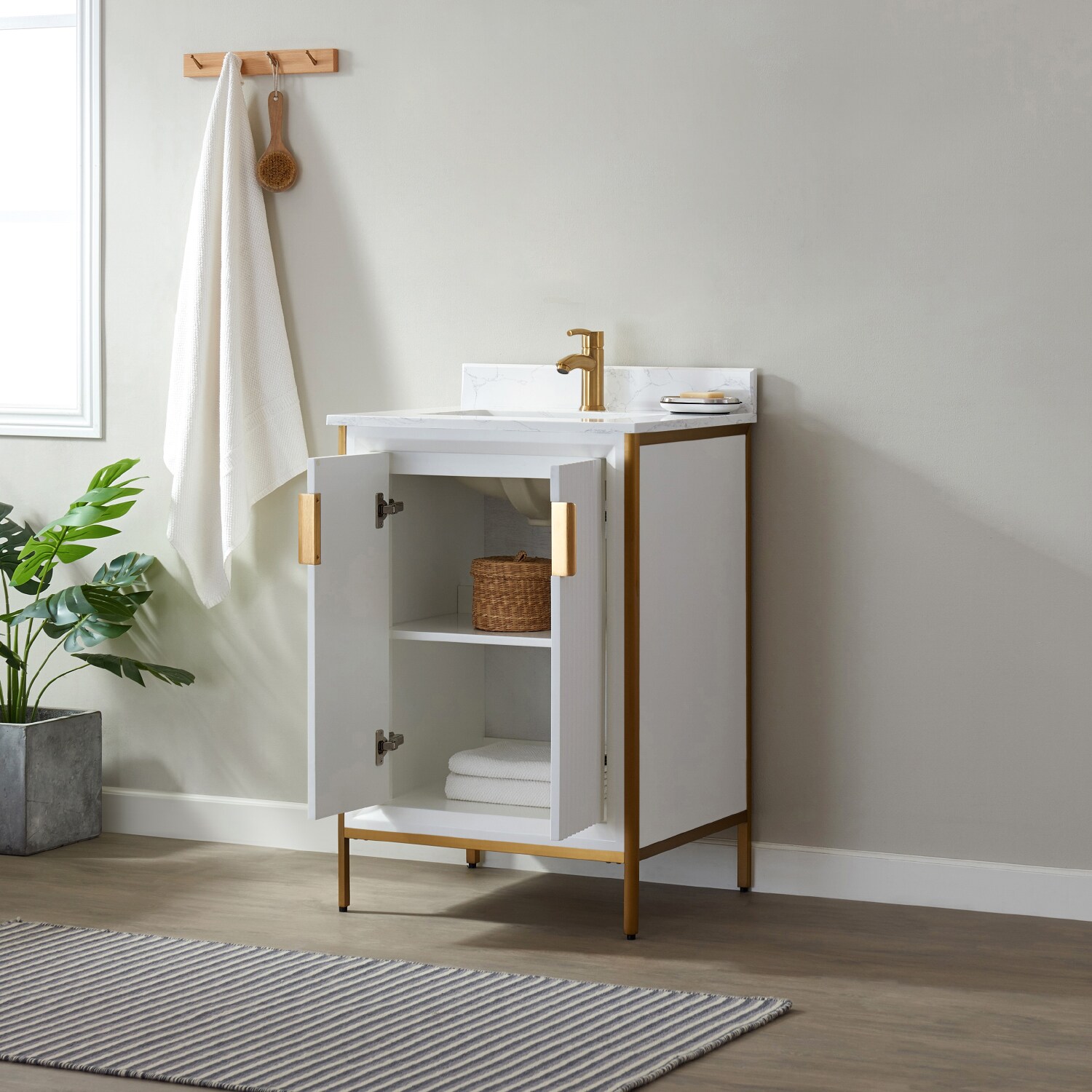 Vinnova 736024-WH-GW-NM Bath-Vanity-Combo - View #6