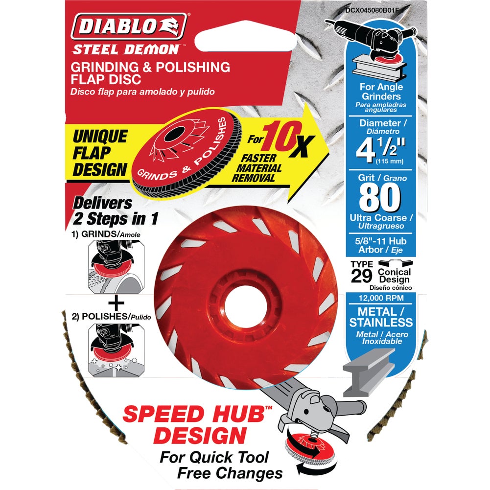 Diablo DCX045080B01F Abrasive-Wheels - View #2