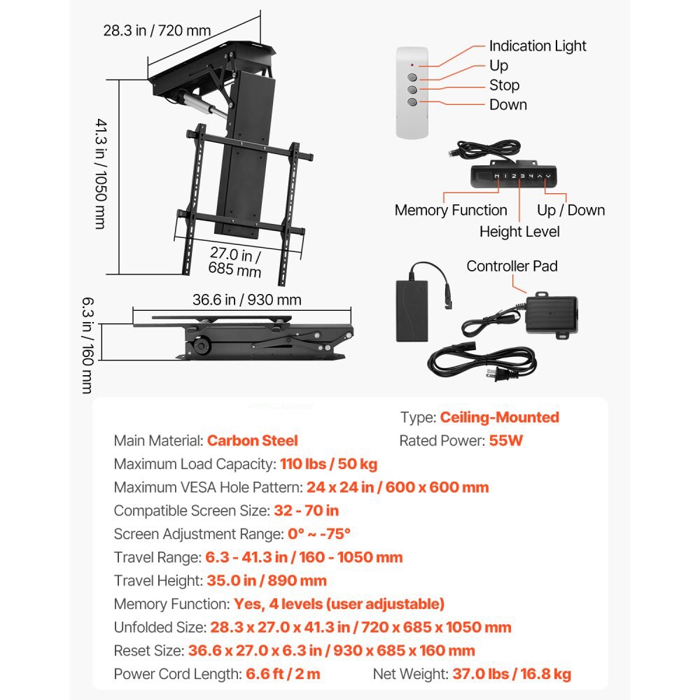 Slickblue D-VO-370921889791 Tv-Mounts - View #3